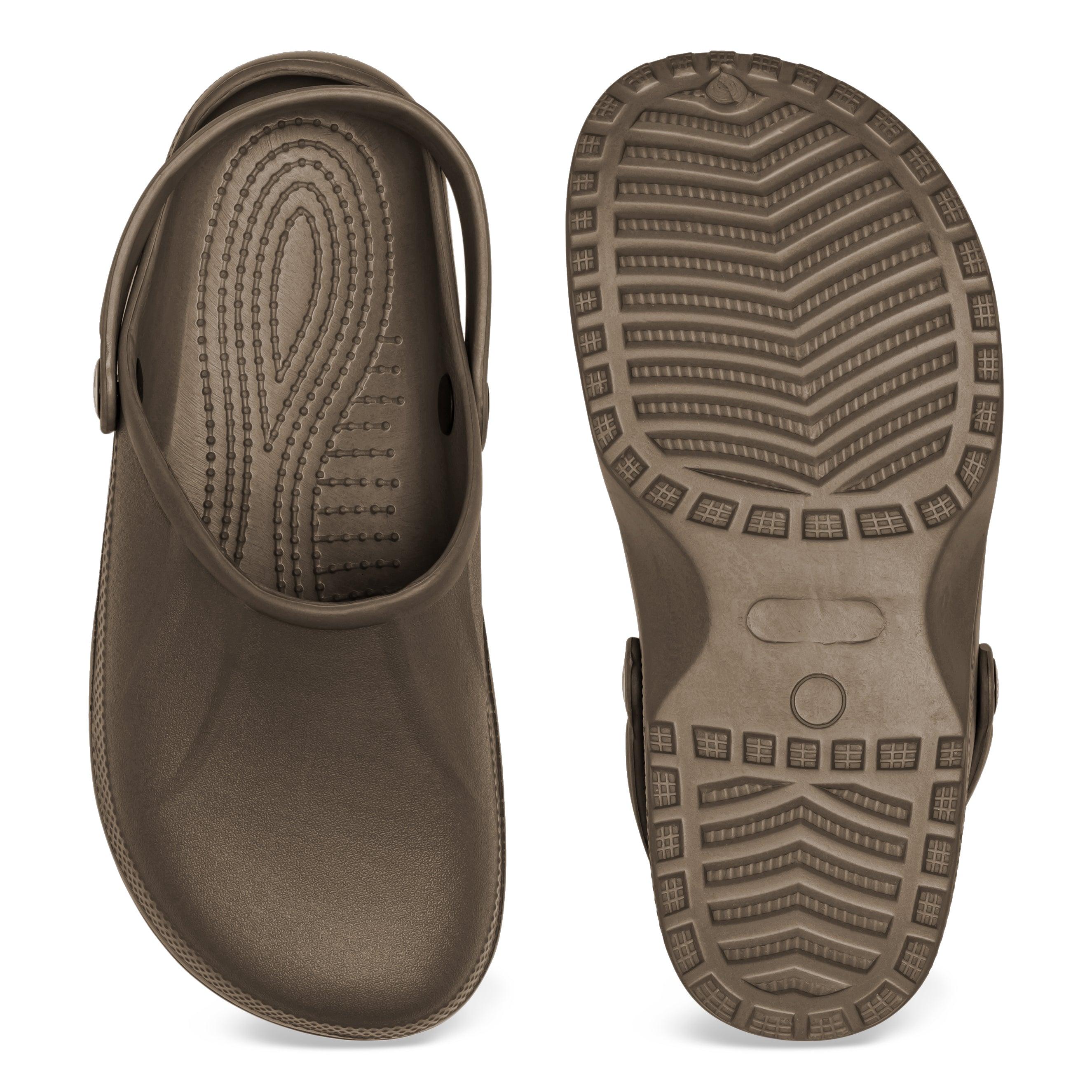 Men's Allonby Classic Garden Clogs - Wide Fit Comfortable Slip-On Shoes for Outdoor Work, Gardening & Beach Use
