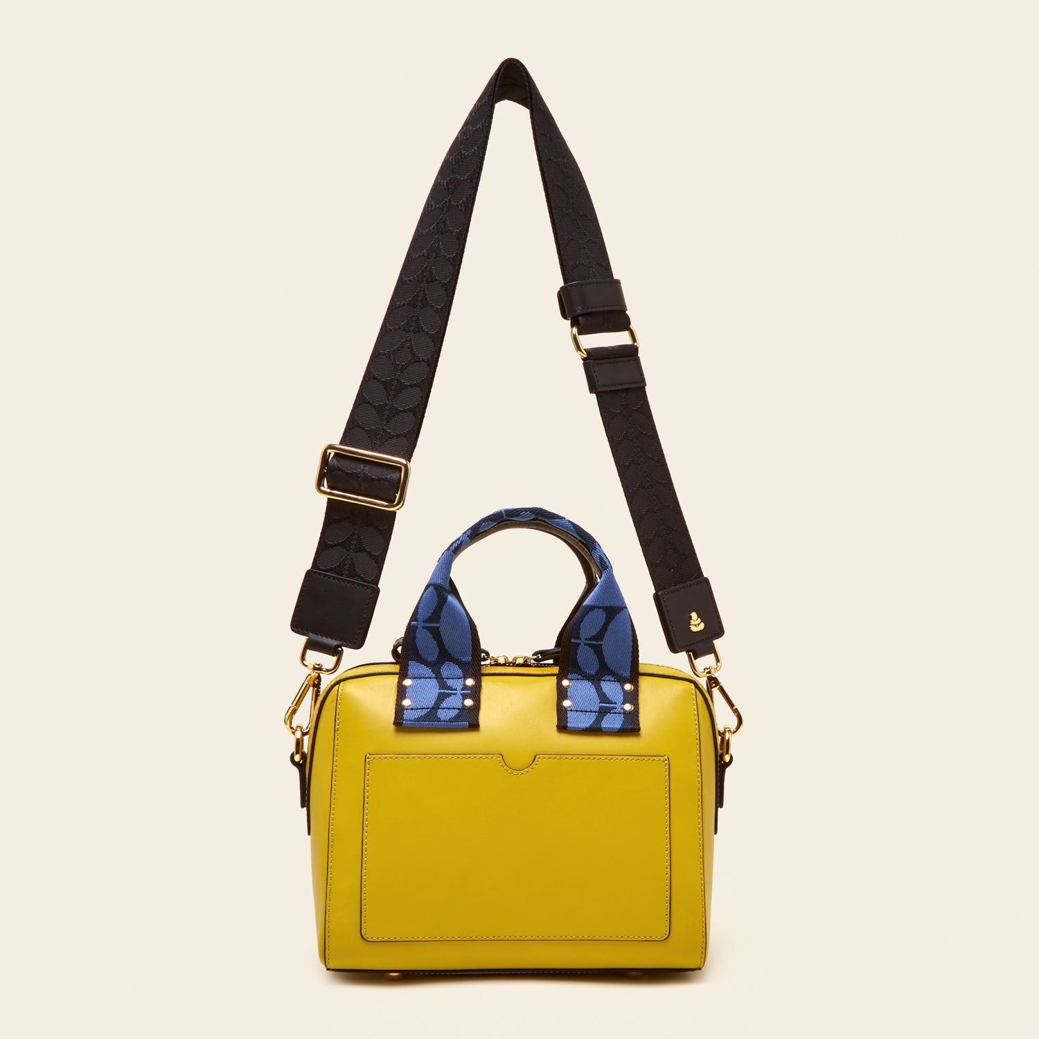 Stylish Iris Flower Yellow Handbag for Women - Perfect for Work, Travel & Everyday Use