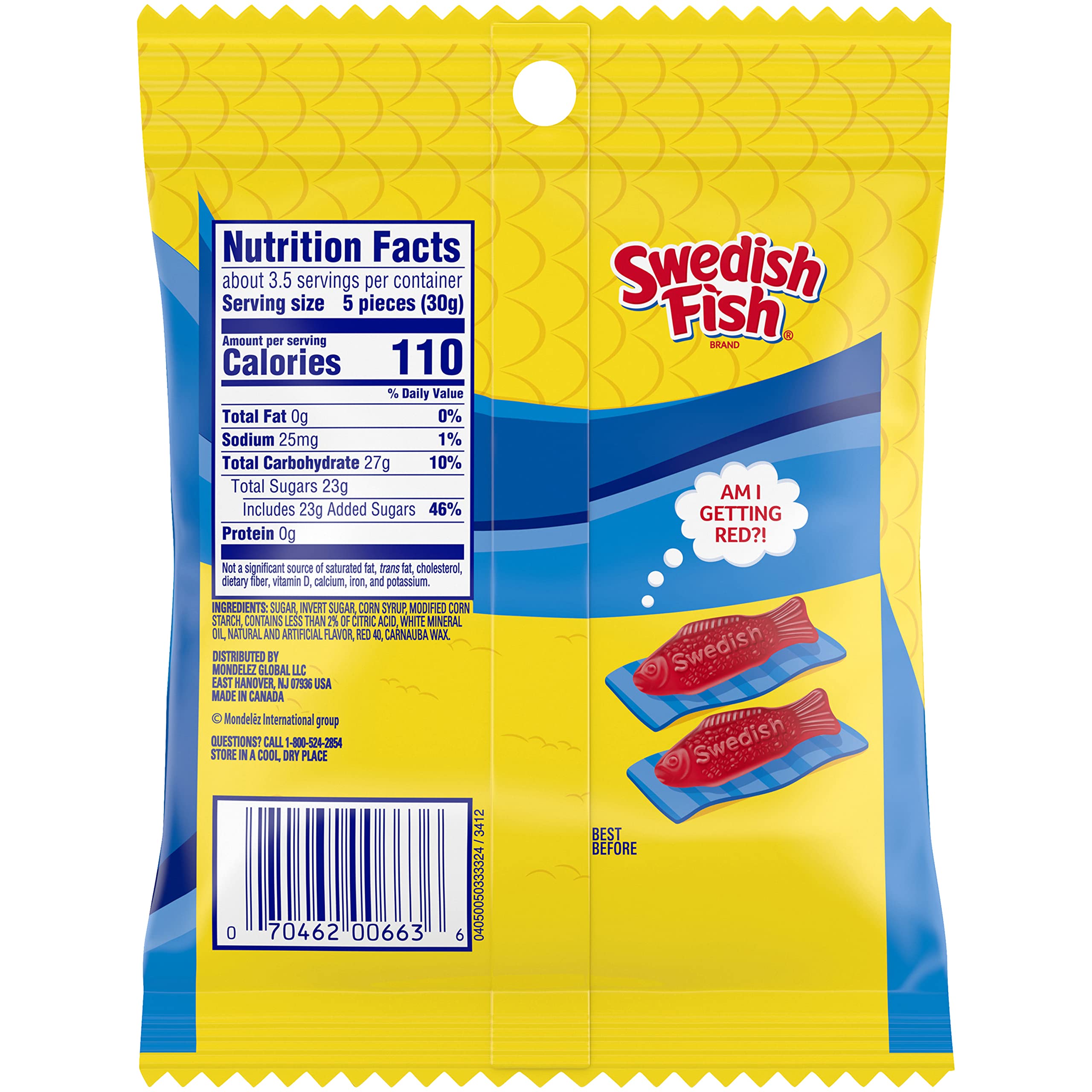 SWEDISH FISH Soft & Chewy Candy - Bulk Pack of 12 (3.6 oz Bags) - Perfect for Parties, Movie Nights & Office Snacks