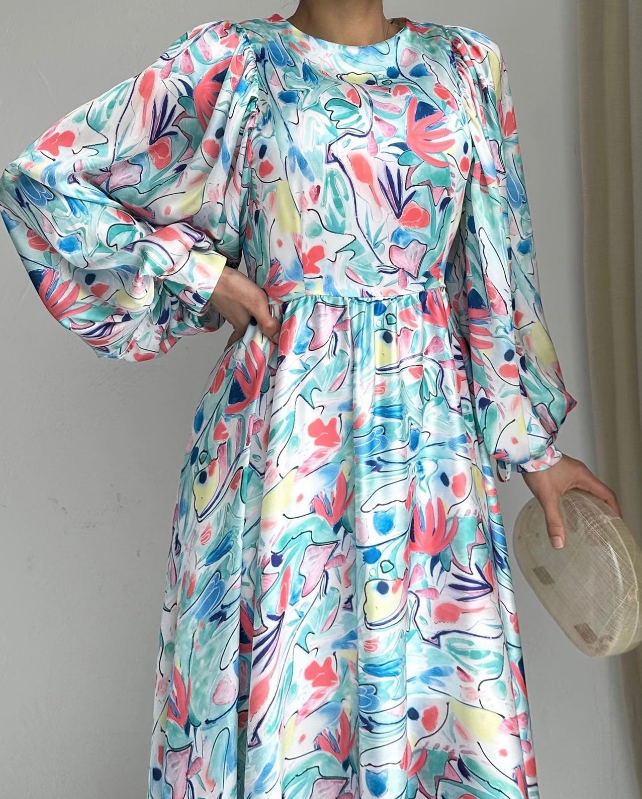 Multi-Colored Flowy Dress for Women - 6 Vibrant Colors | Perfect for Summer, Beach, and Casual Outings