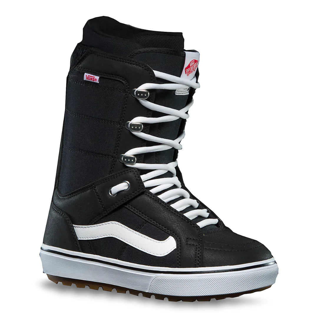 Vans 2024 Women's Hi Standard OG Snowboard Boots - Black/White - Waterproof Winter Snowboarding Shoes for Women - Perfect for Snowboarding, Skiing & Cold Weather Adventures
