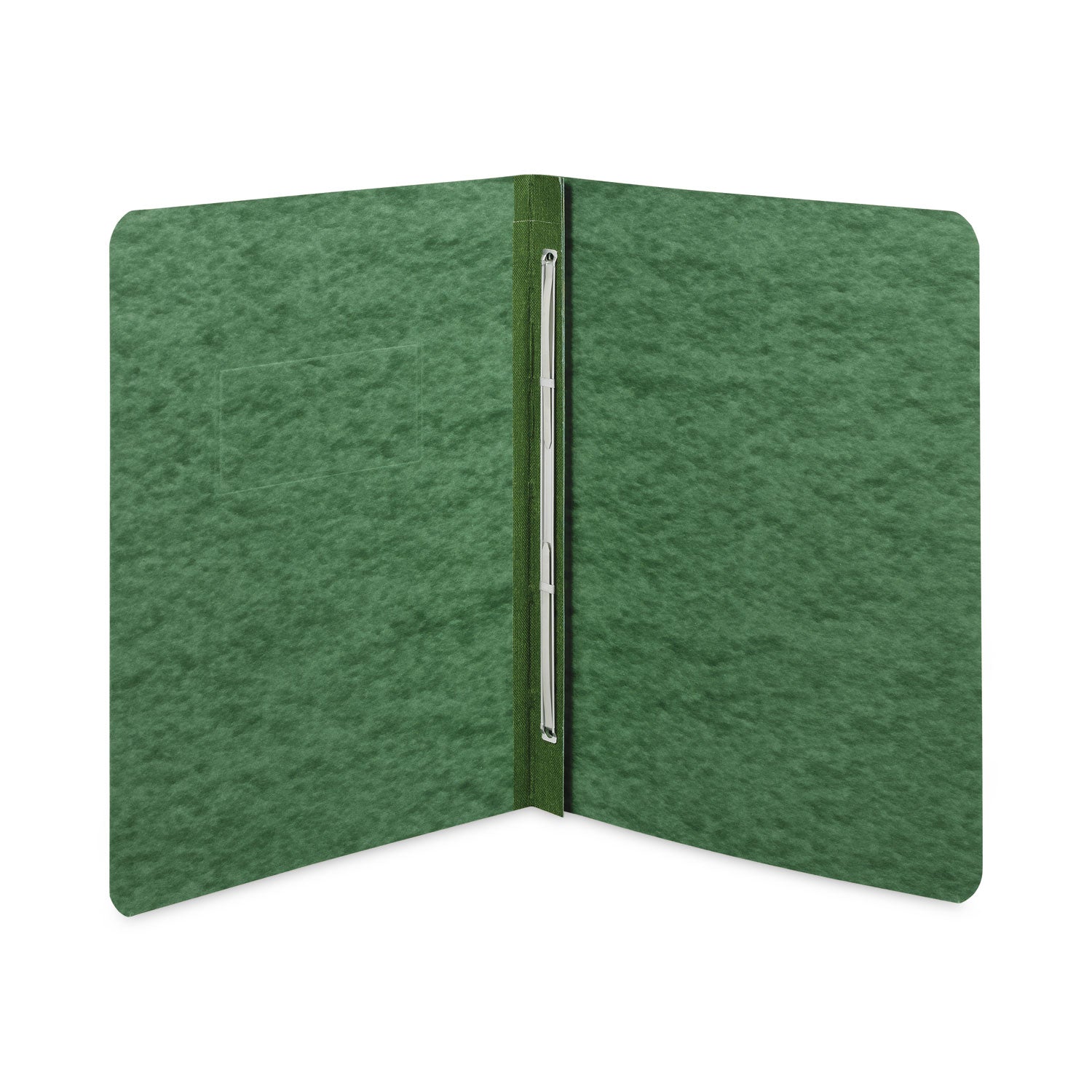 ACCO Pressboard Report Cover with Tyvek Reinforced Hinge - 3 Capacity, 8.5 x 11 Inches, Dark Green | Two-Piece Prong Fastener | Durable Office File Folder for Documents, Presentations & School Projects