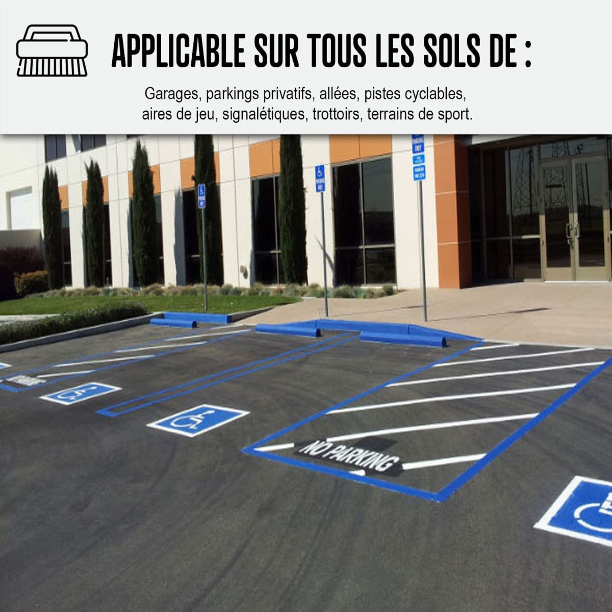 Bituminous and Tar Paint: Asphalt Floor Resin - 15 kg (Covers Up to 30 m² in 2 Coats) Light Brown - ARCANE INDUSTRIES - Ideal for Driveway Repair, Parking Lot Sealing, and Road Surface Protection