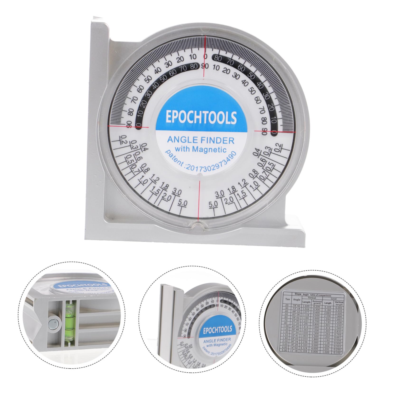 **Gogogmee Digital Angle Finder - Precision Angle Measuring Tool with Bubble Level, Inclinometer & Slope Gauge for Woodworking, Construction & DIY Projects**    *(Use Cases: Perfect for carpentry, metalworking, roofing, tile installation, and engineering measurements.)*