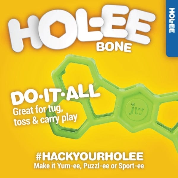 JW Hol-ee Roller Dog Chew Toy - Durable Rubber Fetch Ball for Aggressive Chewers, Interactive Play & Training - Perfect for Indoor, Outdoor, Beach & Pool Fun