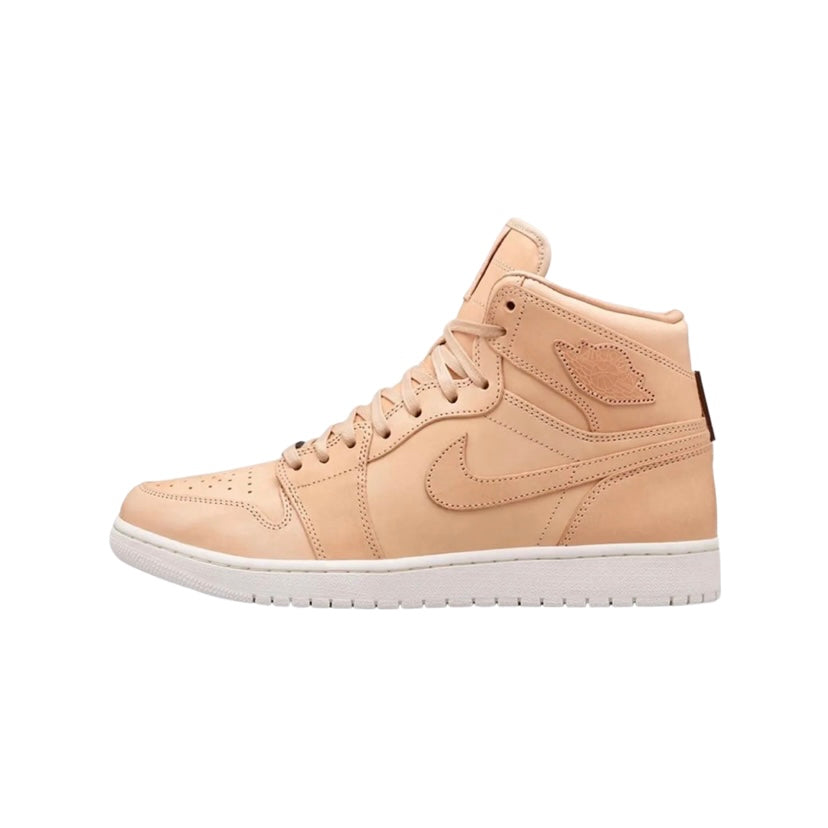Air Jordan 1 Pinnacle 'Vachetta Tan' Sneakers - Premium Leather Basketball Shoes for Men in Tan/Sail White - Perfect for Streetwear, Casual Outfits & Sneaker Collectors