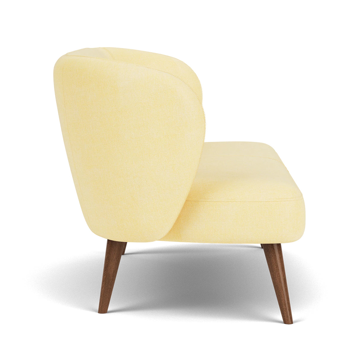 Kathleen Fabric 2 Seater Sofa - Modern Living Room Furniture for Small Spaces | Perfect for Apartments, Condos & Cozy Homes