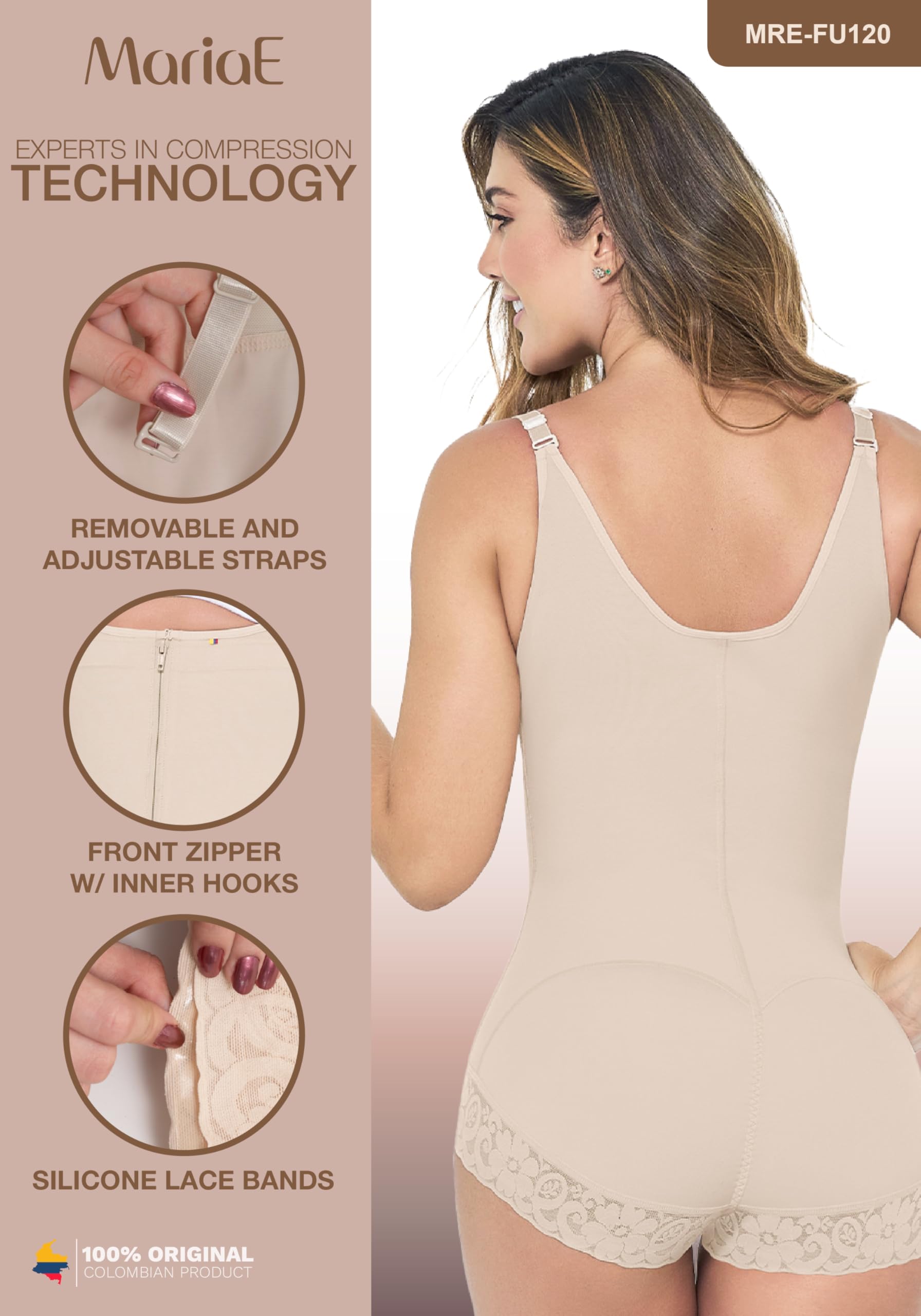 MARIAE FAJAS Post-Surgery Compression Garment for Tummy Tuck & Liposuction - Medical-Grade Waist Trainer & Body Shaper for Recovery & Slimming - Perfect for Postpartum, Weight Loss & Everyday Wear