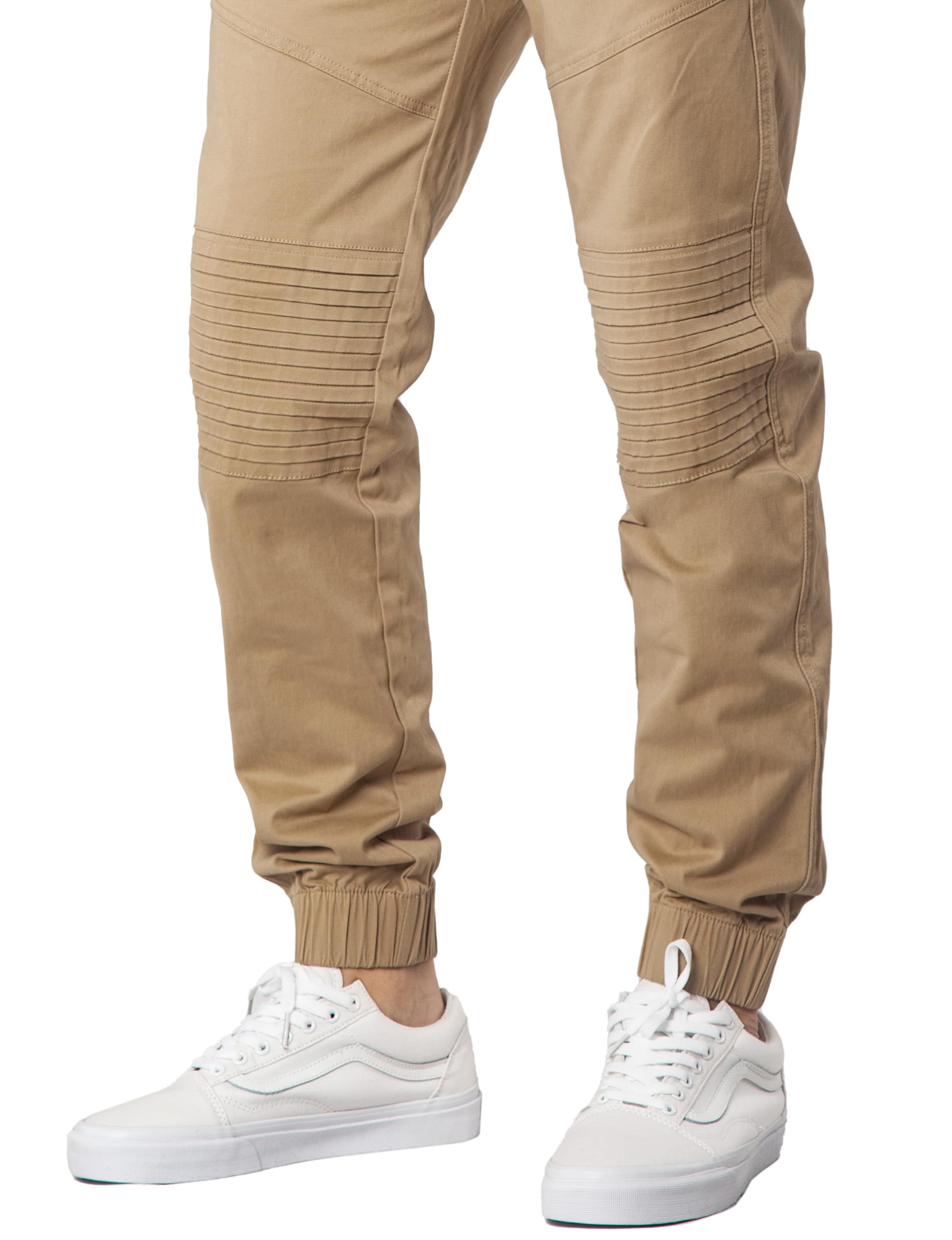 ITALYMORN Men's Joggers with Elastic Waistband & Pockets - Comfortable Twill Sweatpants for Travel, Workout, and Casual Wear | Perfect for Gym, Lounge, and Outdoor Activities