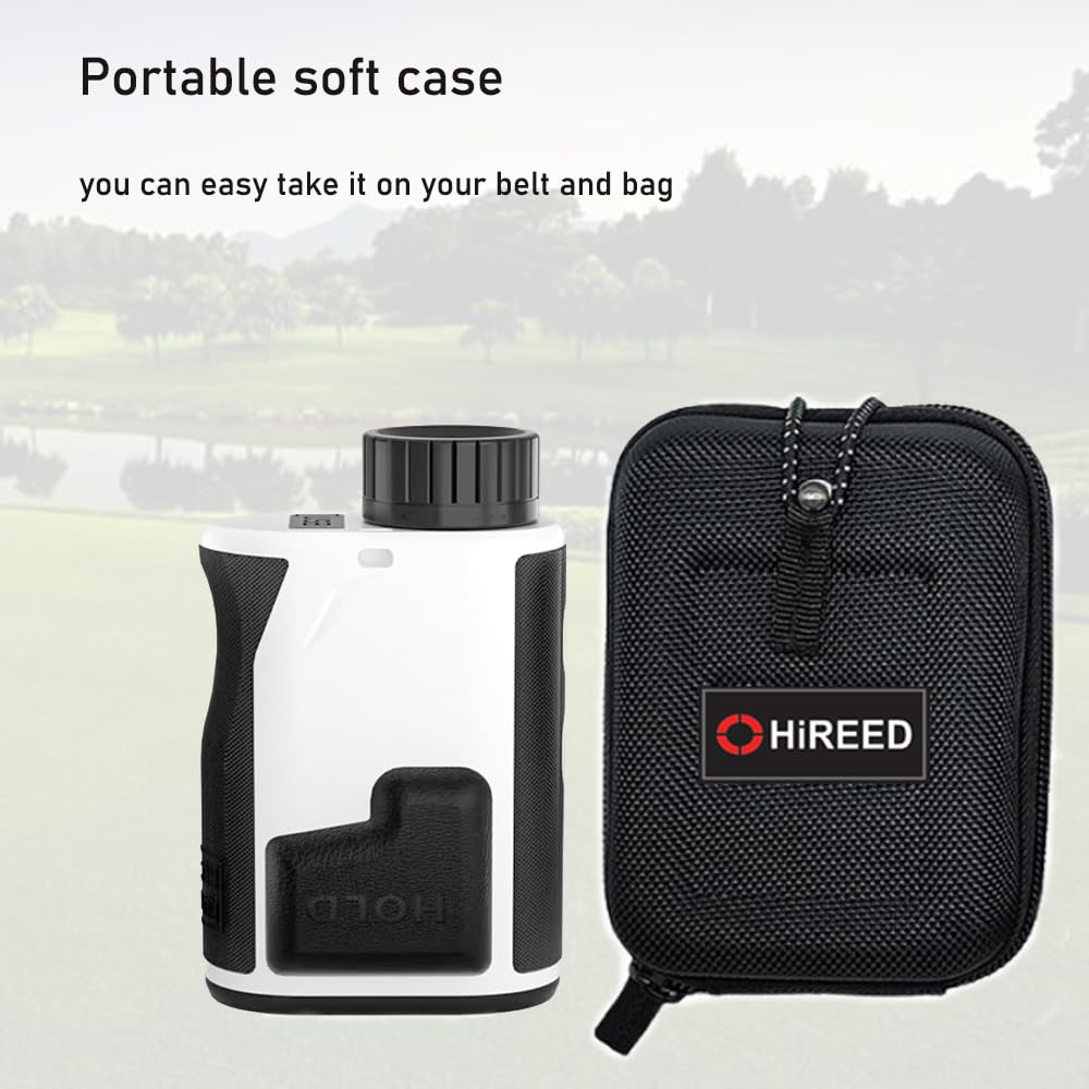 **Premium Golf Rangefinder with Slope - 1200 Yards Laser Distance Finder | 7X Magnification, Flag Lock, Continuous Scan & Vibration | USB Rechargeable, Strong Magnet for Secure Mounting | Perfect for Golf Tournaments & Outdoor Hunting**