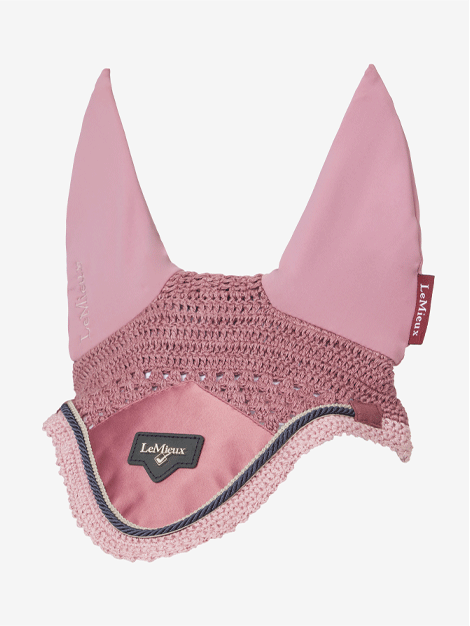 Le Mieux Loire Fly Hood for Horses - Breathable UV Protection Fly Mask with Ears - Perfect for Riding, Training, and Pasture Use