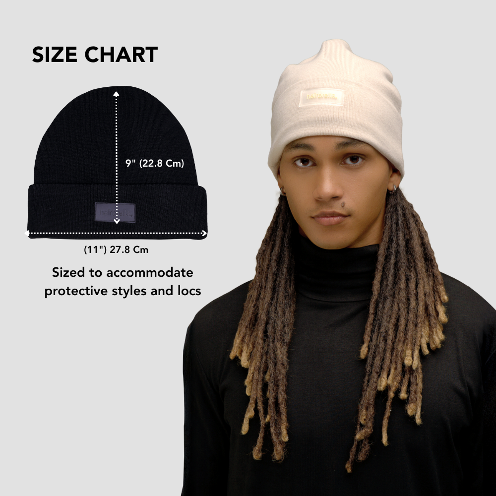 Waterproof Men's Satin Lined Cuffed Beanie Hat for Winter - Warm & Stylish Cold Weather Accessory for Outdoor Activities