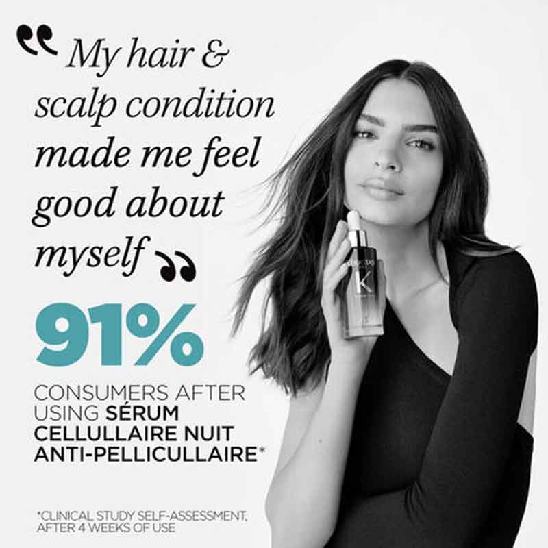 Kérastase Symbiose Intensive Anti-Dandruff Hair Serum for Scalp Treatment - Reduces Flakes & Itchiness for Healthy Hair | Perfect for Dry, Sensitive Scalps at Home & Salon Use