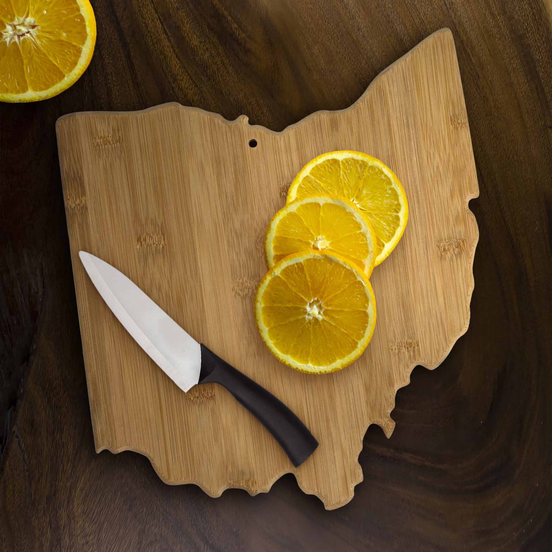 Premium Ohio Maple Wood Cutting Board 13.5