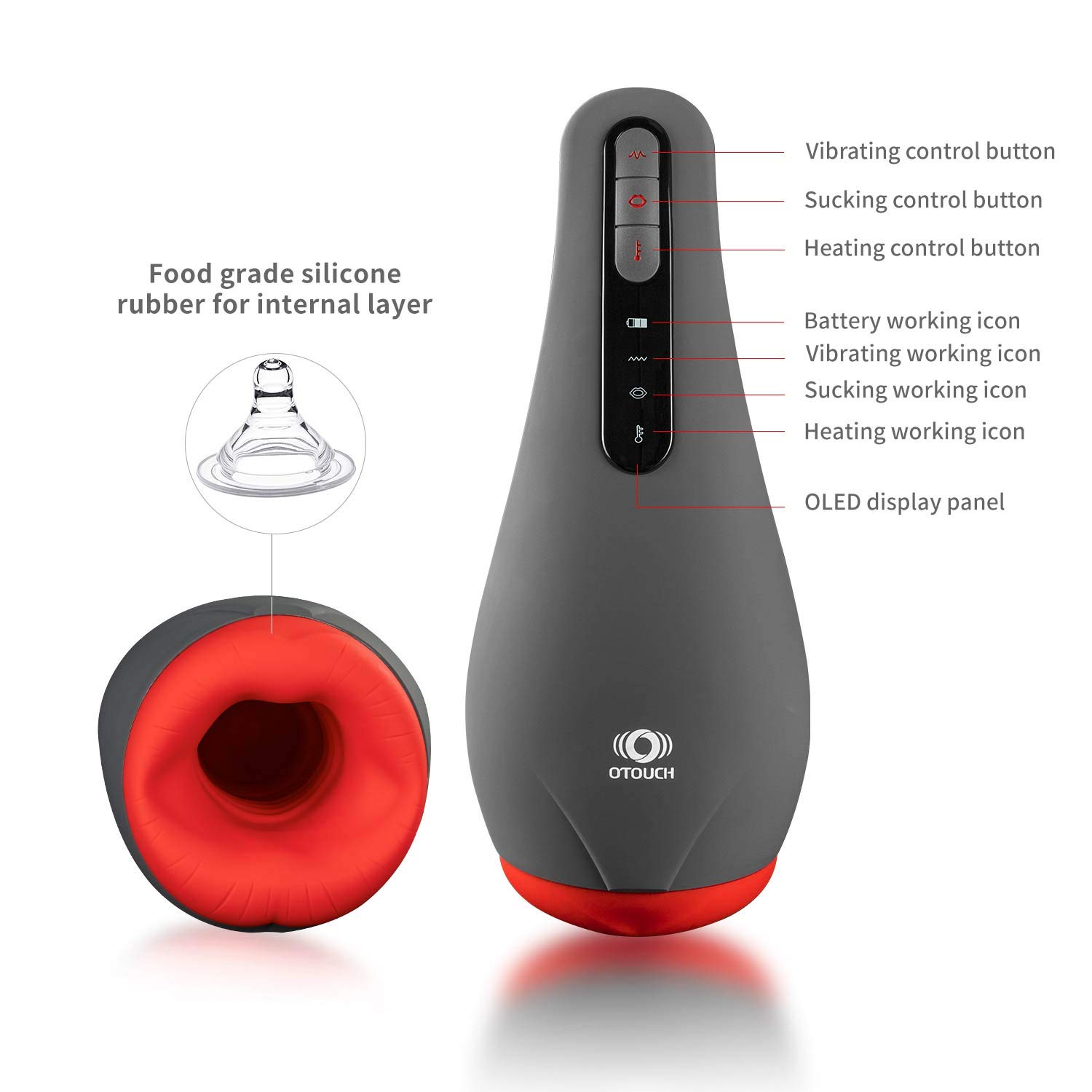 Electric Male Masturbator Cup with Strong Suction & Vibration - Automatic Penis Stimulator for Enhancement Training - Realistic Oral Sex Toy for Men - Perfect for Solo Play, Couples Fun & Discreet Pleasure at Home