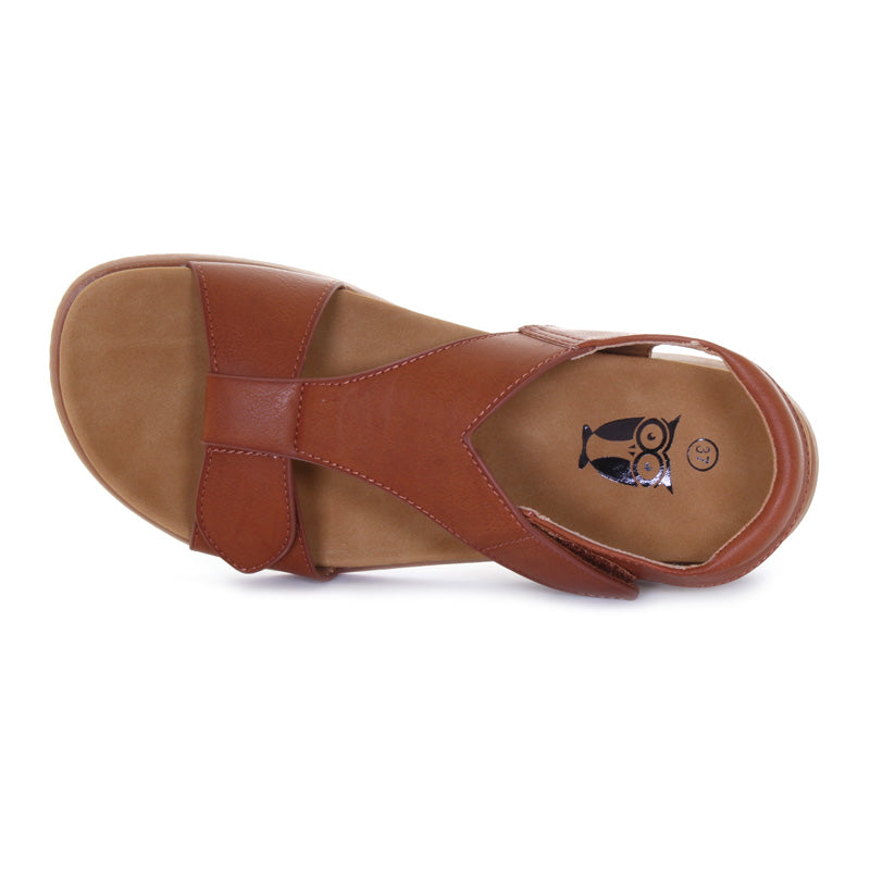 Women's Loli (S4024) Adjustable Velcro Sandals - Comfortable Casual Shoes for Walking, Beach, and Summer Outfits
