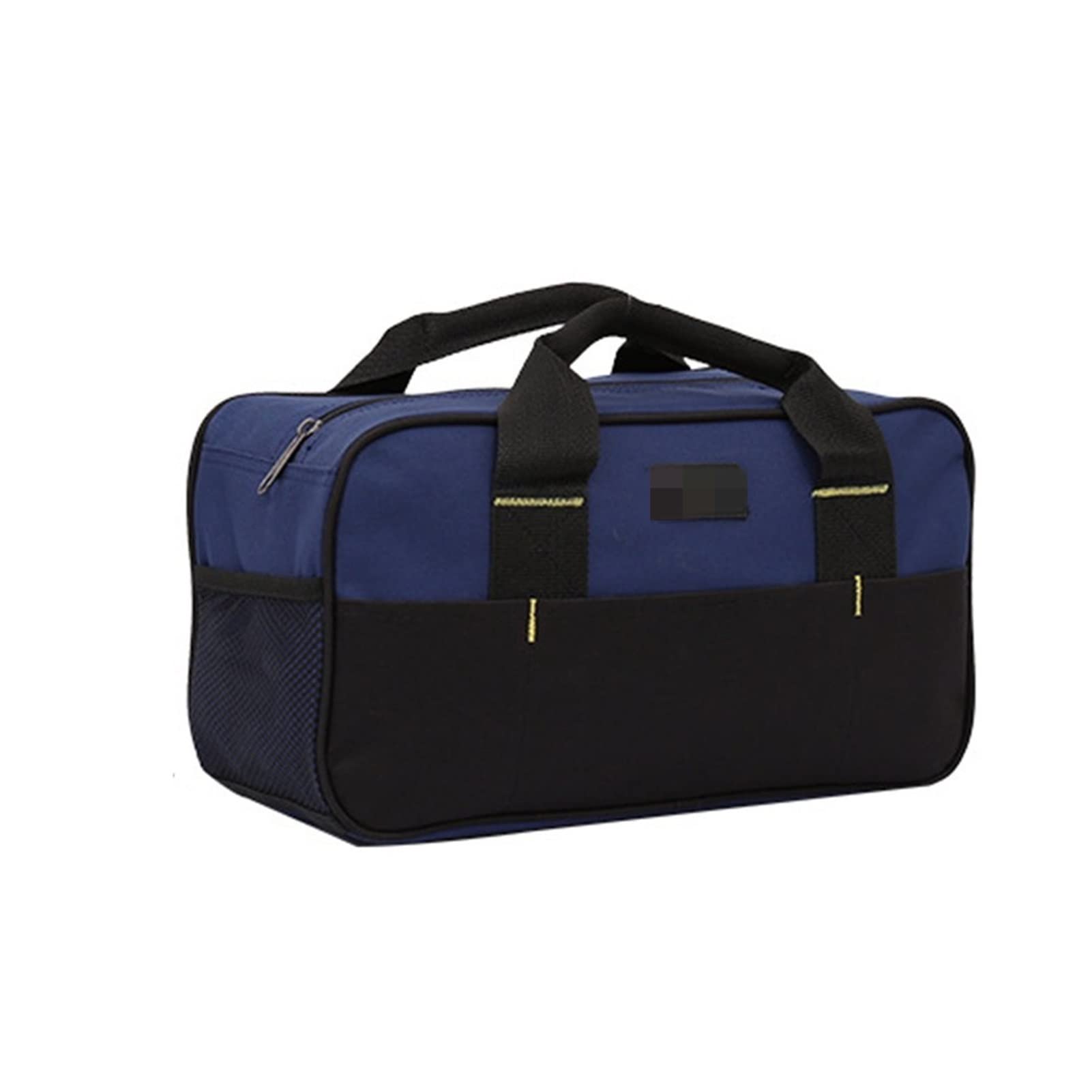 Large Capacity Waterproof Electrician Tool Bag with Plastic Bottom - Durable Oxford Cloth Men's Work Bag for Electricians, Plumbers & Contractors - Perfect for Construction Sites, Home Repairs & DIY Projects