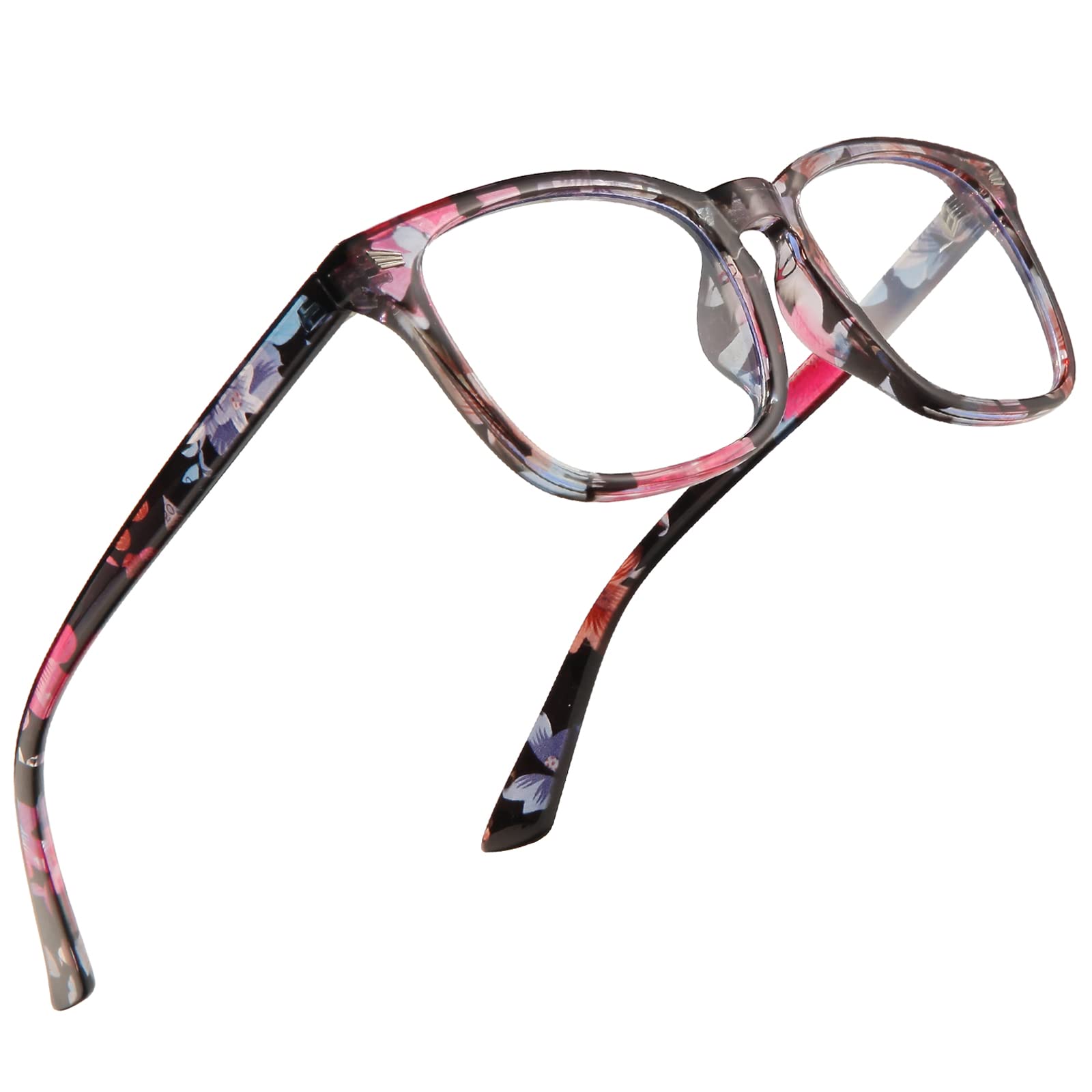 Blue Light Blocking Glasses for Women & Men - Anti Glare Reading Glasses with Sturdy Frame for Computer Work, Gaming & Screen Time Protection