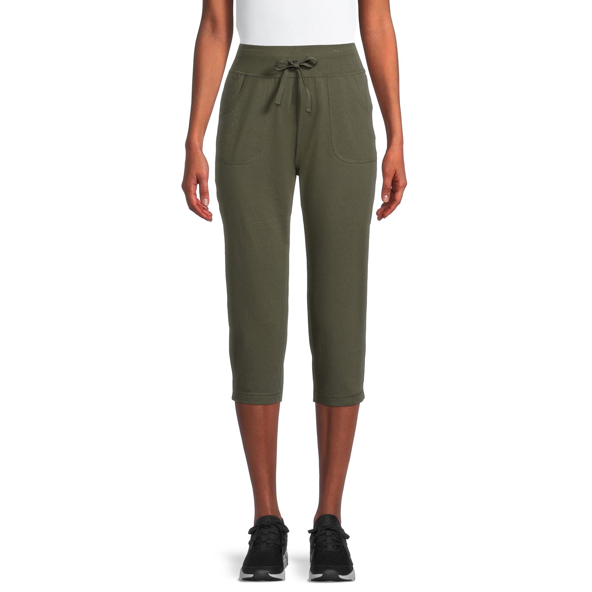 Women's Athletic Core Knit Capri - Yoga & Running Pants