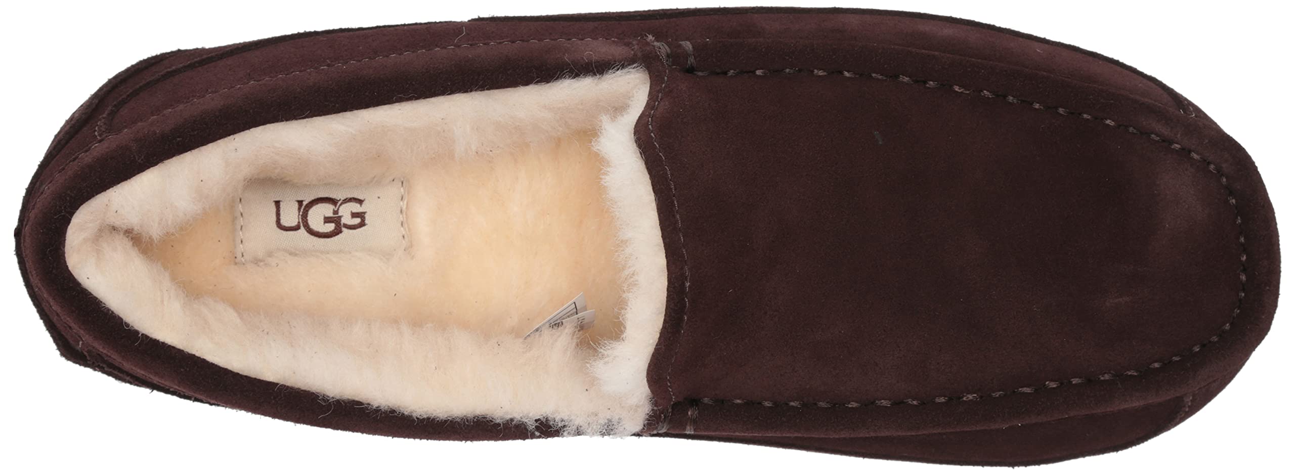 UGG Men's Ascot Slipper - Comfortable Indoor/Outdoor House Shoes with Genuine Sheepskin - Perfect for Lounging, Travel & Cold Weather