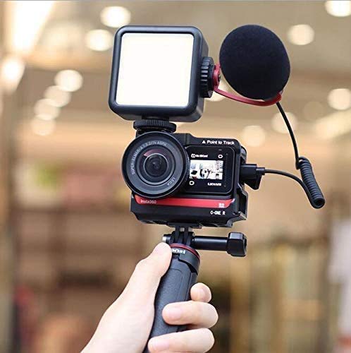 Sta360 ONE R Camera Metal Protection Frame & Extended Mount - Durable Aluminum Alloy Cover for 360 Action Camera - Perfect for Vlogging, Travel & Outdoor Adventures