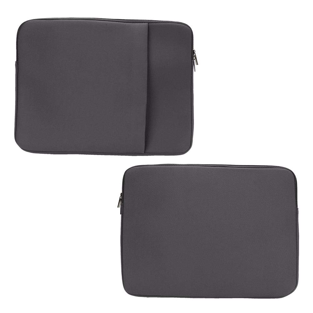 Sorand Premium Laptop Briefcase - 15.6 Inch Business Computer Bag with Tablet Pocket & File Storage - Durable Fabric Laptop Case for Work, Office, Business Travel & Commuting (Gray)