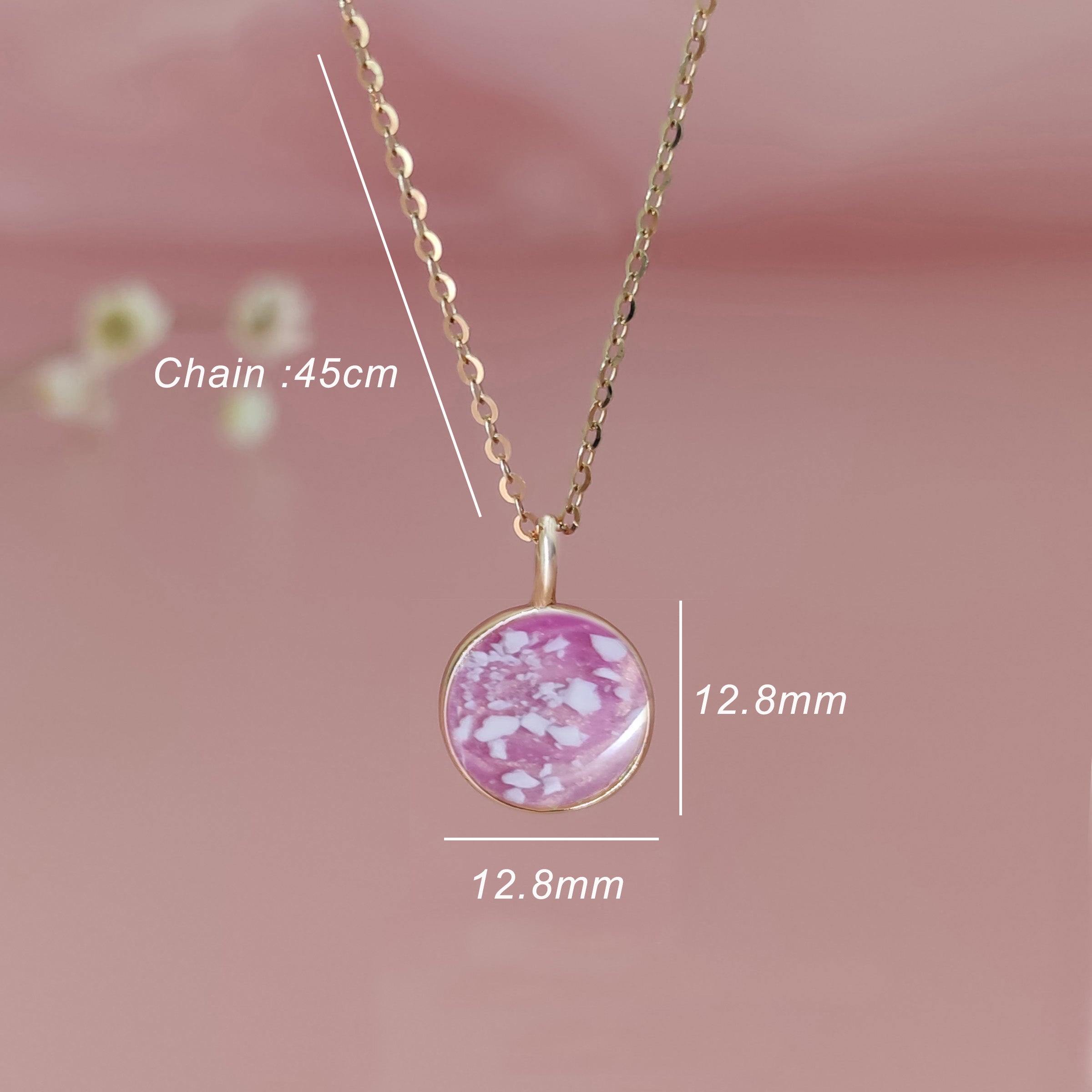Life Circle Pregnancy Test Cap Necklace - Unique Keepsake Jewelry for Baby Announcement & Gender Reveal - Perfect for Expecting Moms & Pregnancy Announcement Gifts