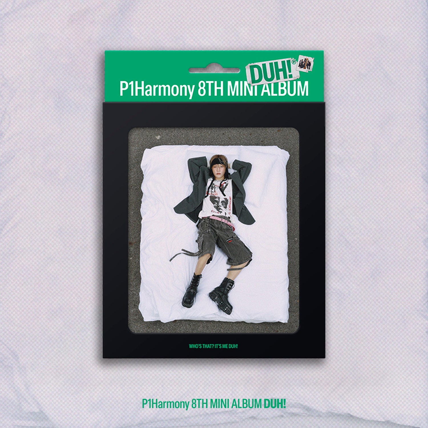 P1HARMONY 8th Mini Album 'DUH!' (H) - Kpop Music CD for Fans | Perfect for Collection, Gifts & Kpop Dance Practice