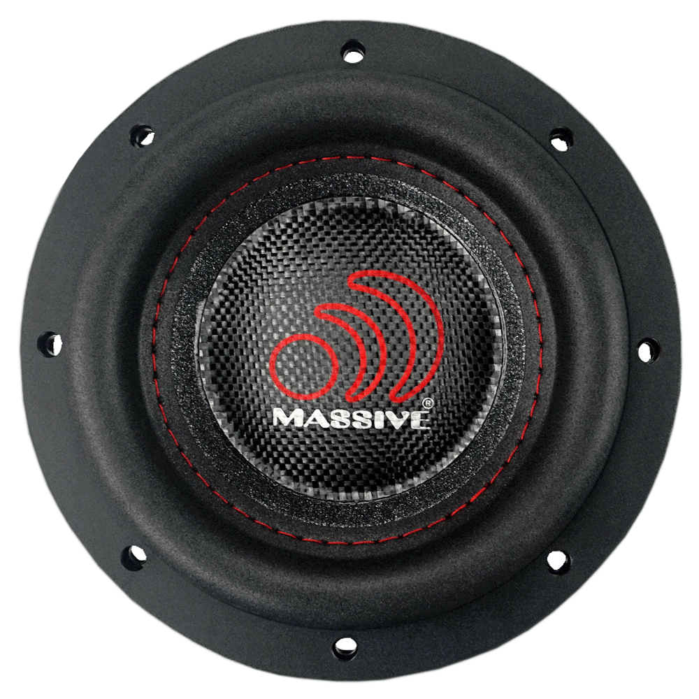 HIPPOXL64 300 Watts RMS Dual 4 Ohm Car Subwoofer - Powerful Bass for Car Audio Systems & Home Theater