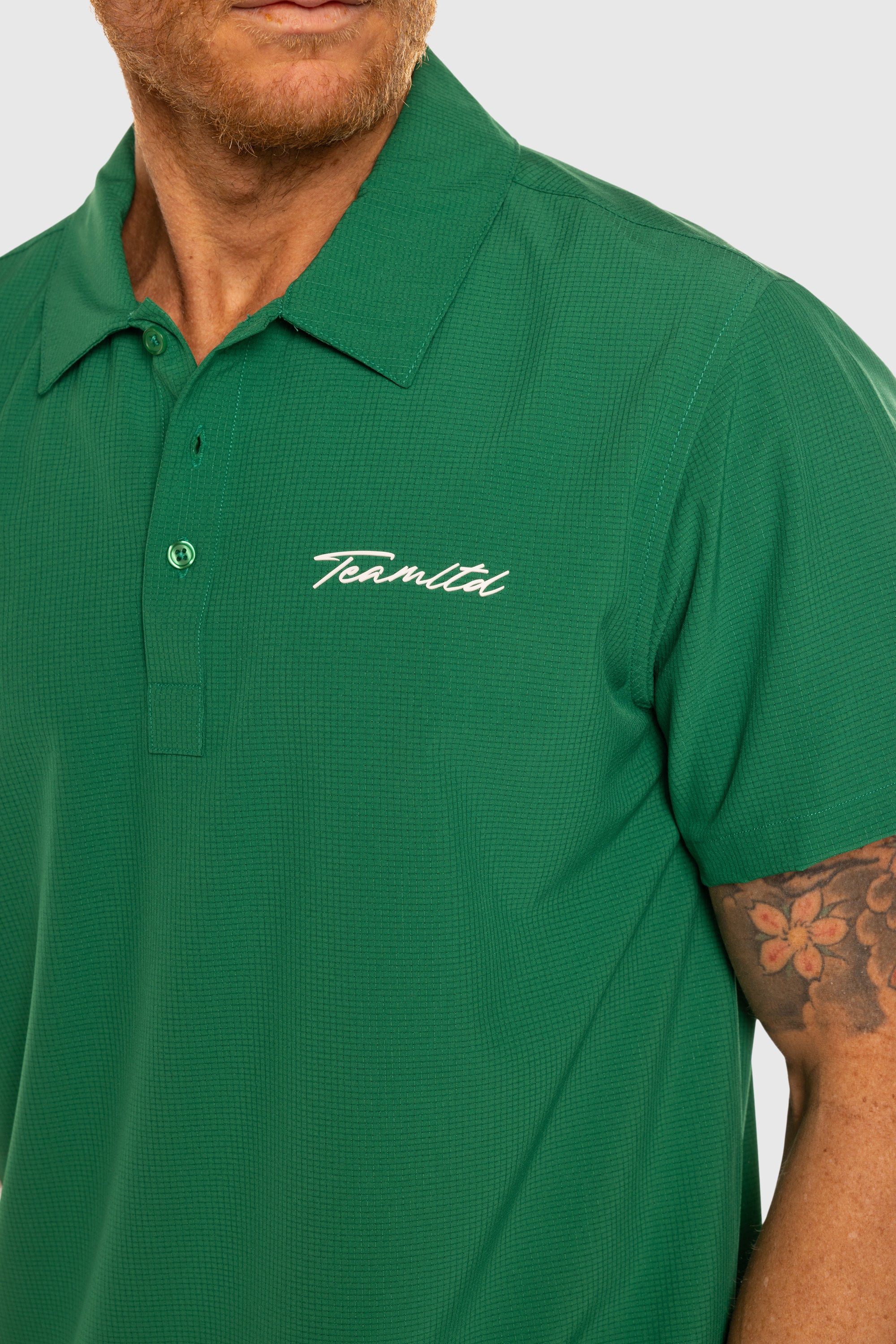 Real Floral Print Polo Shirt for Men - Stylish Casual Wear for Golf, Parties & Outdoor Events