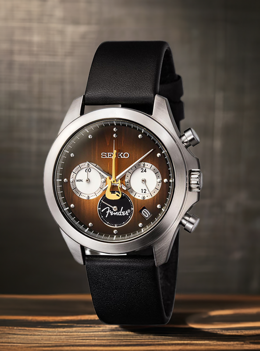 SEIKO 5 Sports × Fender Stratocaster 70th Anniversary Limited Edition Automatic Watch - Made in Japan - Perfect for Music Lovers & Watch Collectors