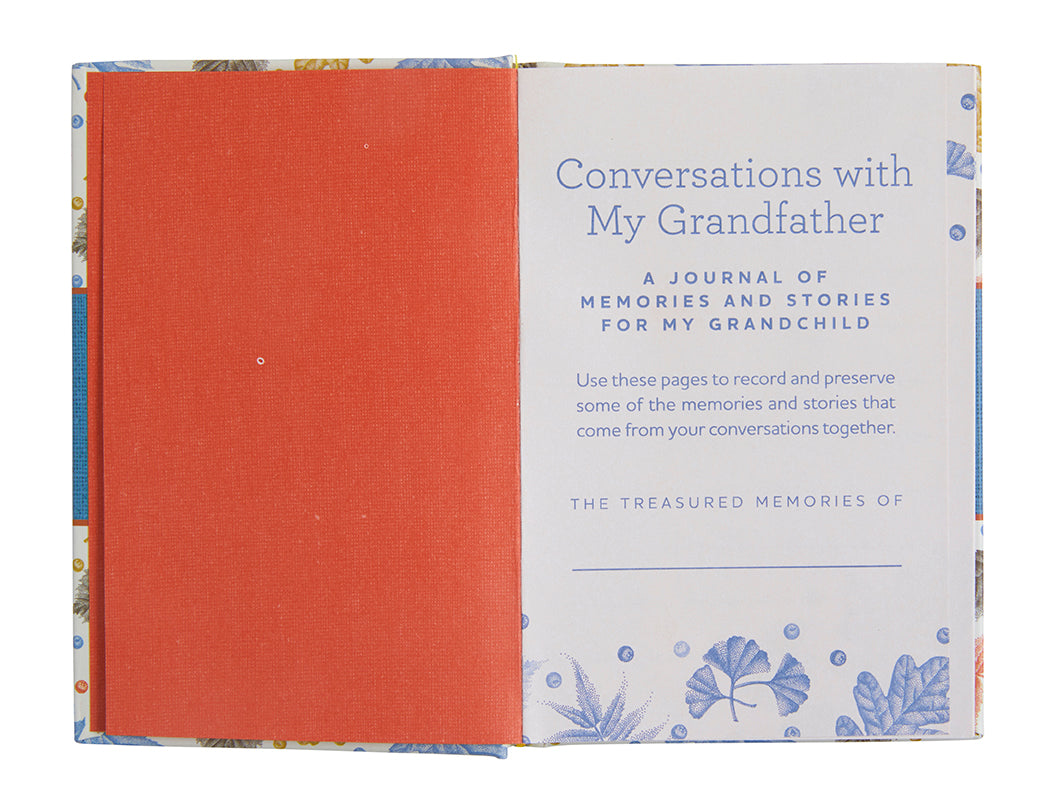 Thought-Provoking Questions for My Grandfather - Heartwarming Conversation Starters for Family Bonding | Perfect for Grandparents Day, Family Gatherings & Creating Lasting Memories