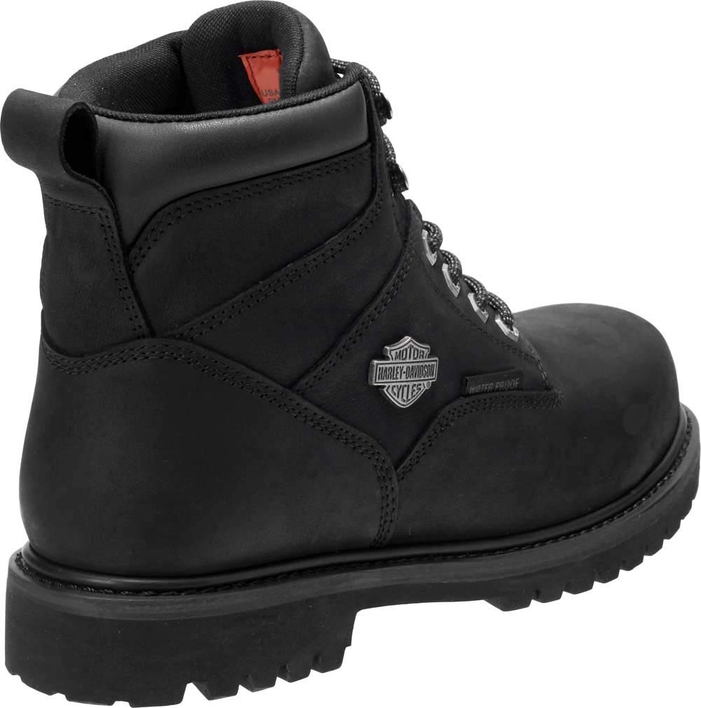 Harley-Davidson Men's Gavern Waterproof Leather Motorcycle Boots - Durable Riding & Casual Wear for Bikers & Outdoor Enthusiasts