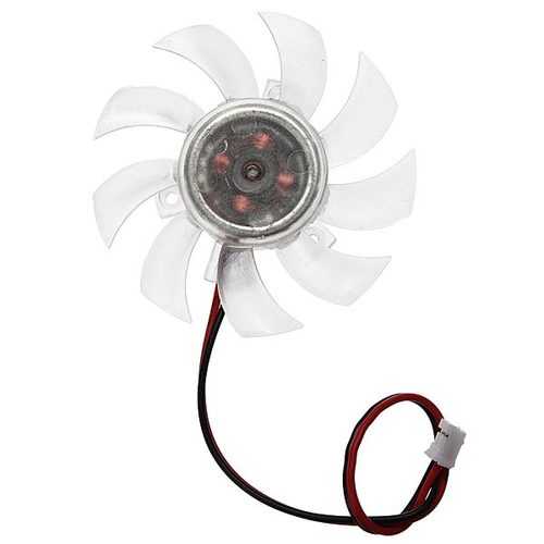 2 Pins 55x10mm 12V Aluminum Heat Sink Cooler Fan for PC CPU Cooling - Quiet Computer Case Cooling Solution for Gaming PC & Desktop Computers