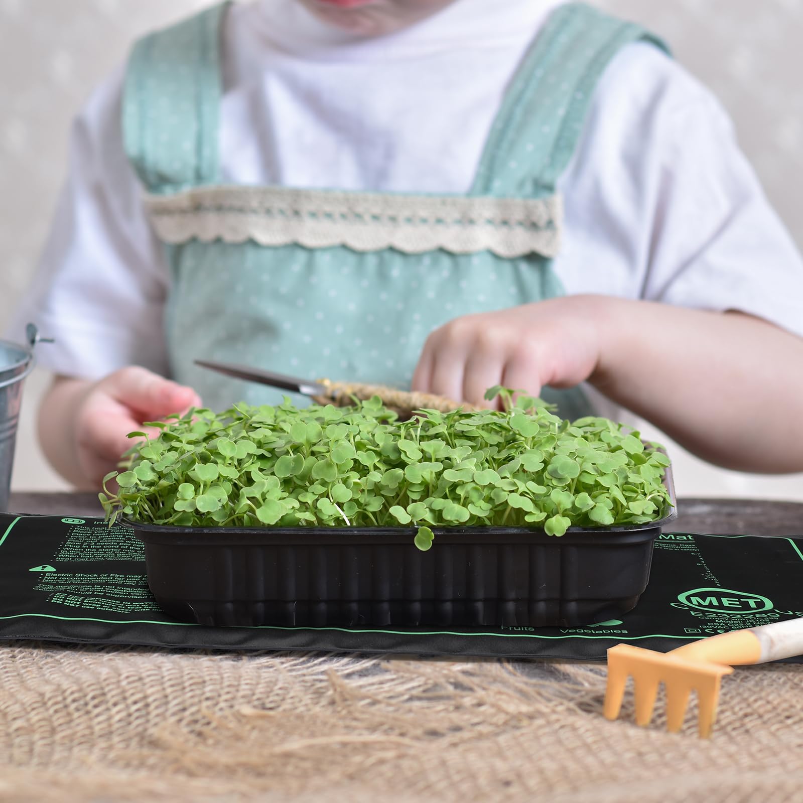 ROCEEI 10 Pack Waterproof Seedling Heat Mat 10