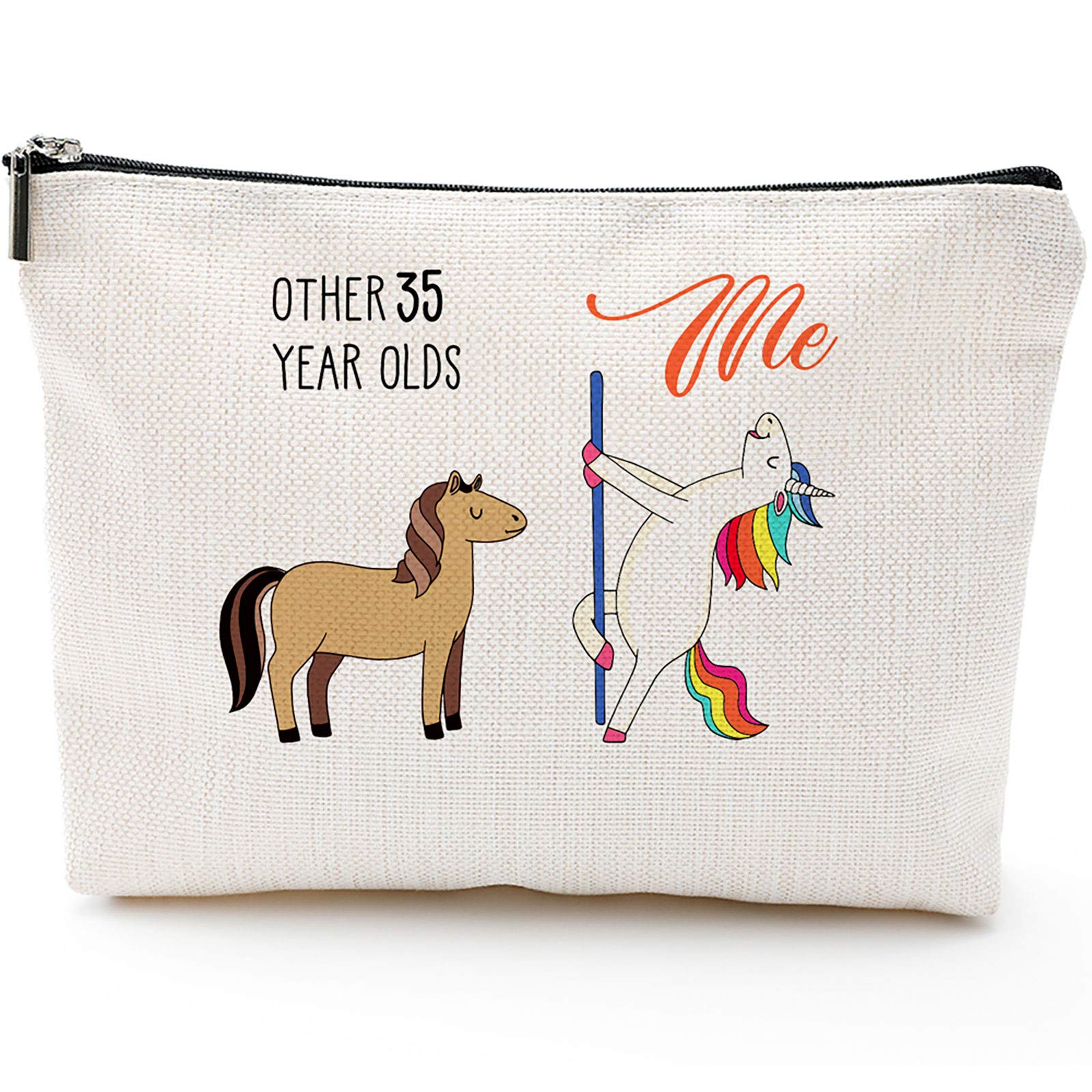 Funny 35th Birthday Gift for Women - Unicorn Themed Present for Mom, Aunt, Sister, Friend, Employee, Boss, Coworker or Teacher Turning 35 - Perfect for 1987 Birth Year Celebrations, Office Parties & Milestone Surprises