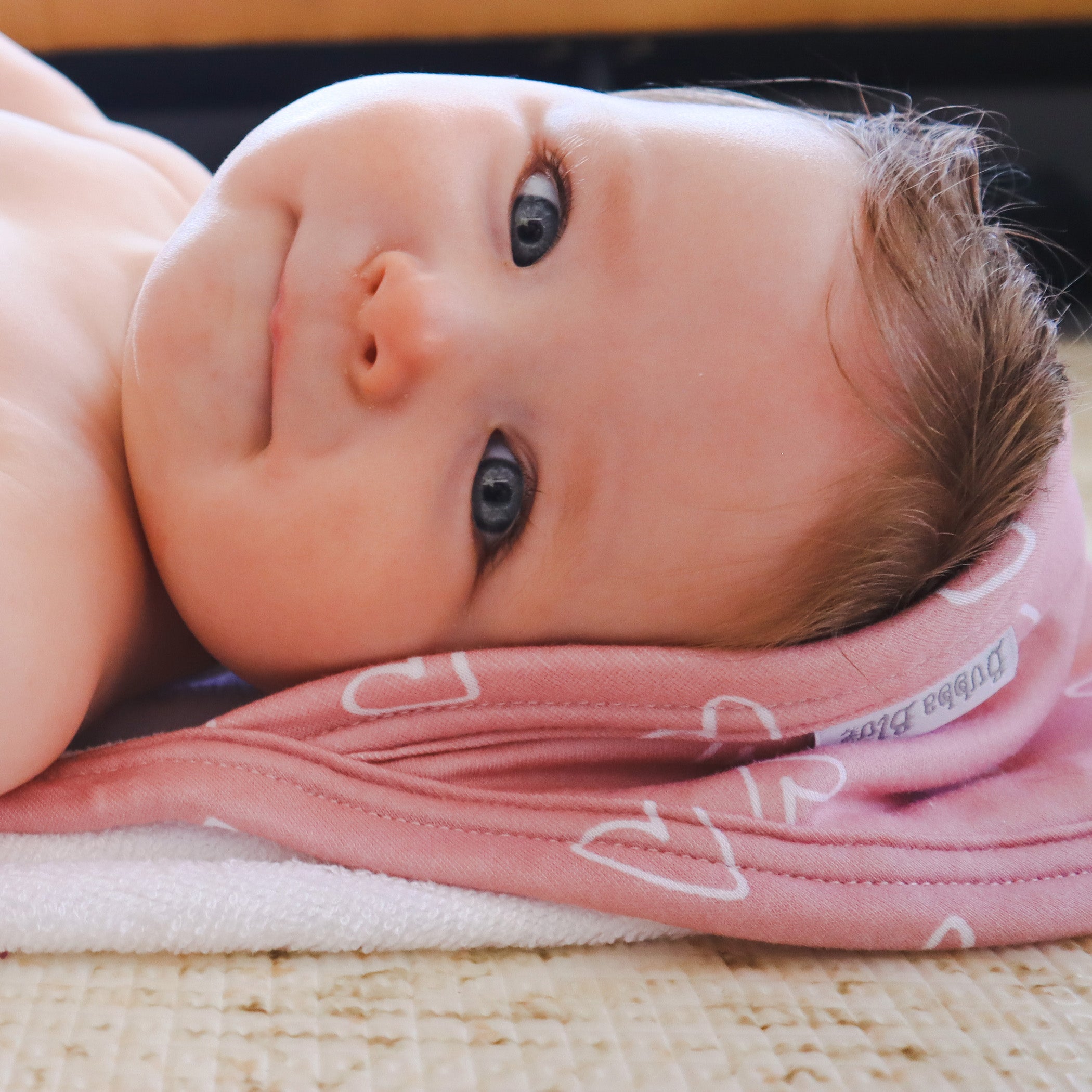 Nordic Style 2-Pack Hooded Towel Set - Dusty Berry & Rose | Soft Absorbent Bath Towels for Babies, Kids & Adults | Perfect for Spa, Beach & Pool Use