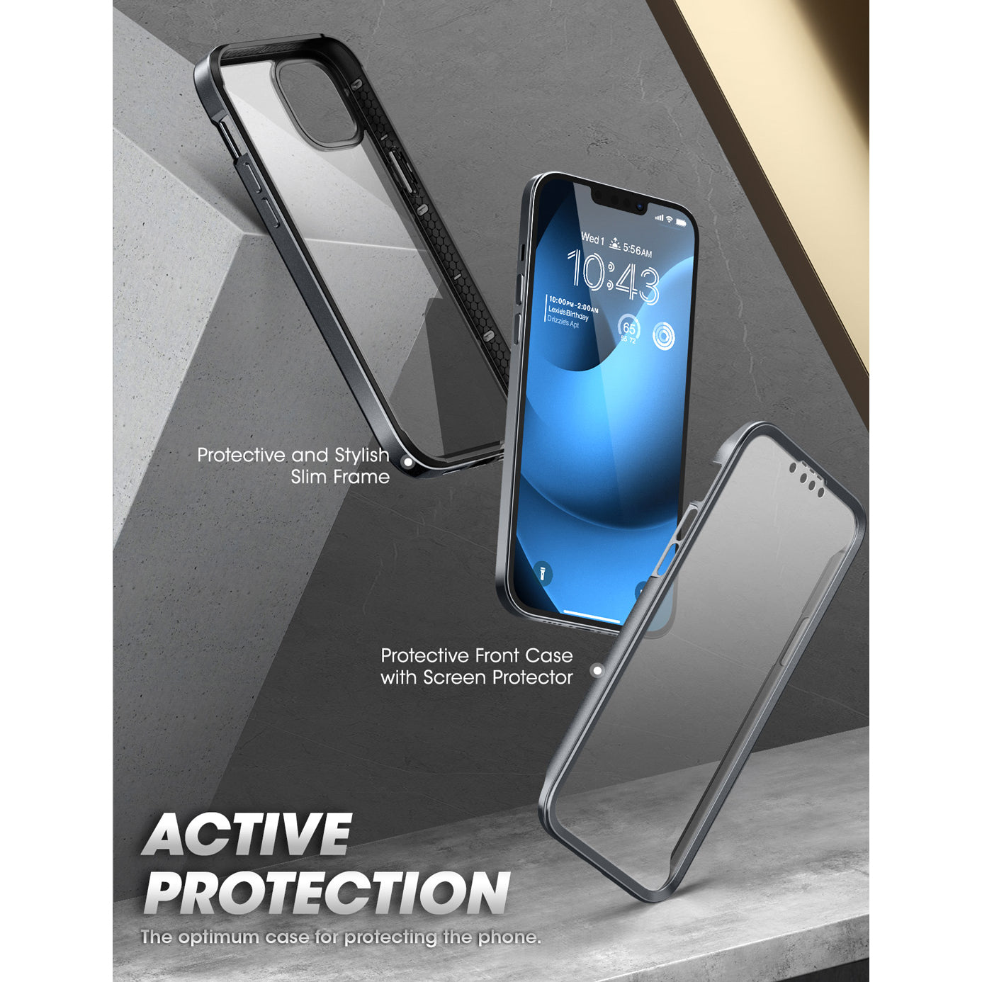iPhone 14 Plus Case 6.7 Inch | Unicorn Beetle Edge XT Protective Cover - Shockproof & Slim Design | Perfect for Outdoor Activities, Travel & Daily Use