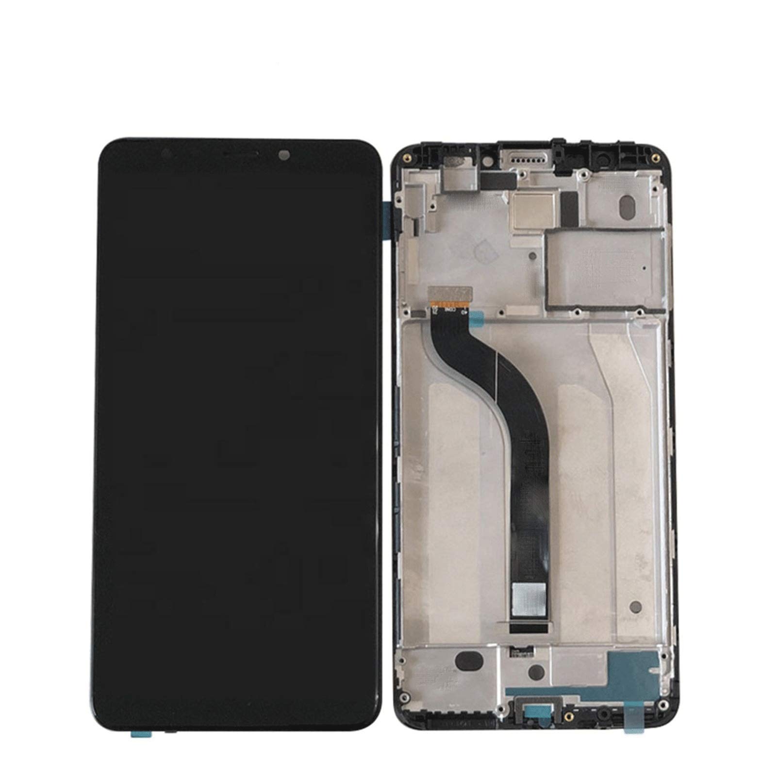 Xiaomi Redmi 5 / Redmi 5 Plus LCD Digitizer Assembly Screen Replacement - Black with Frame (Tested & Compatible) | High-Quality Touch Screen Display for Mobile Phone Repair | Perfect for DIY Fixes & Professional Screen Replacement Services