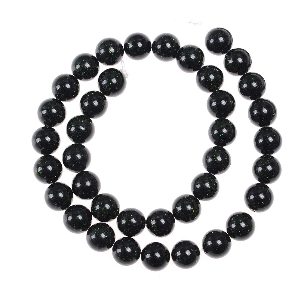 8mm Natural Green Jasper Stone Beads for Jewelry Making - 46pcs Round Beads Strand for DIY Bracelets, Necklaces & Crafting - Perfect for Boho, Spiritual & Healing Jewelry Designs