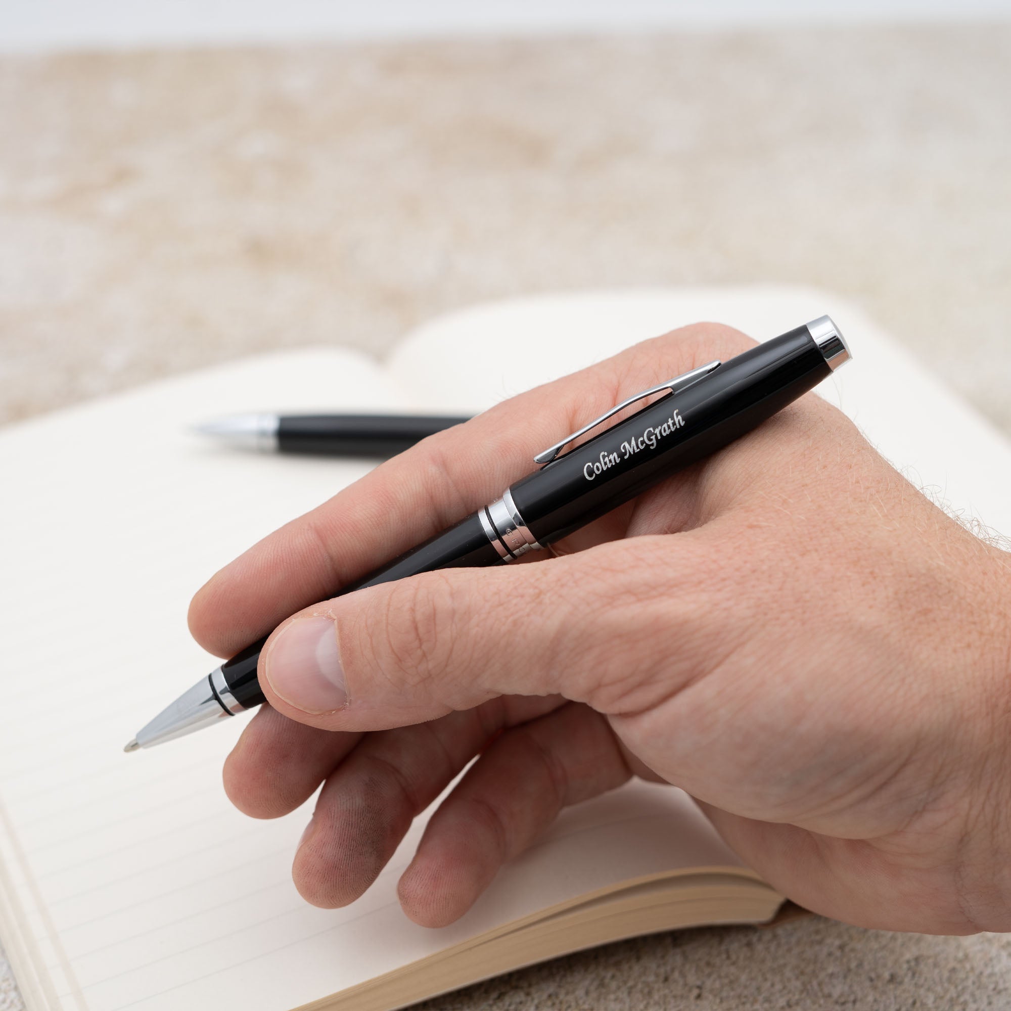 Premium Cross Coventry Ballpoint Pen & Pencil Set - Elegant Black Lacquer Finish - Perfect for Office, Business Gifts & Professional Writing