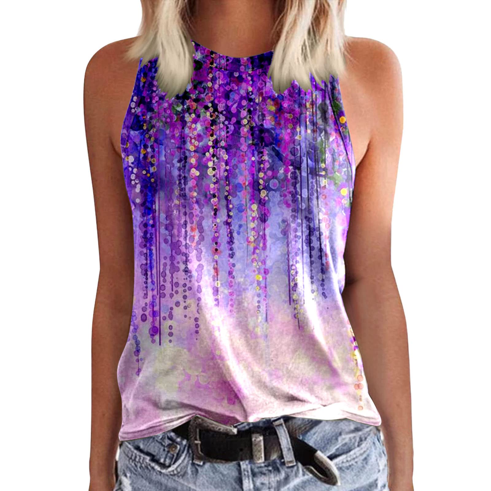Women's Summer Fashion Tank Tops - Trendy Loose Fit Camisoles & Casual Tops for Work or Everyday Wear | Breathable Comfort for Hot Weather