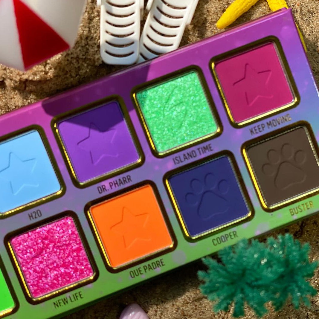 Nueva Vida x Steff's Beauty Stash Eyeshadow Palette - 18 Highly Pigmented Matte & Shimmer Eyeshadows for Professional Makeup | Perfect for Day to Night Looks, Bridal Makeup & Special Occasions