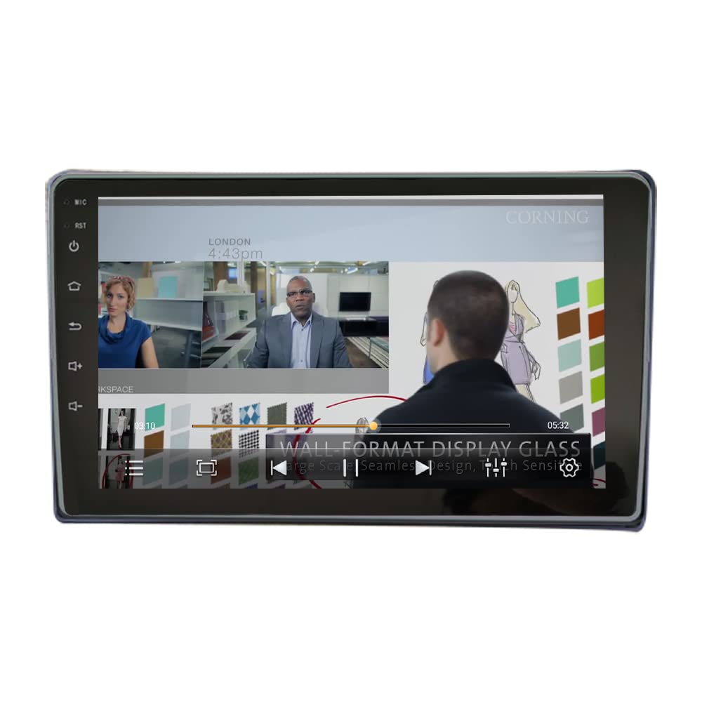 Android 10 Car Stereo with GPS Navigation - 2.5D Touch Screen Multimedia Player for Hyundai Kona & Encino 2017-2019 Models | Bluetooth Music Streaming, Hands-Free Calling & HD Video Playback for Road Trips & Daily Commutes