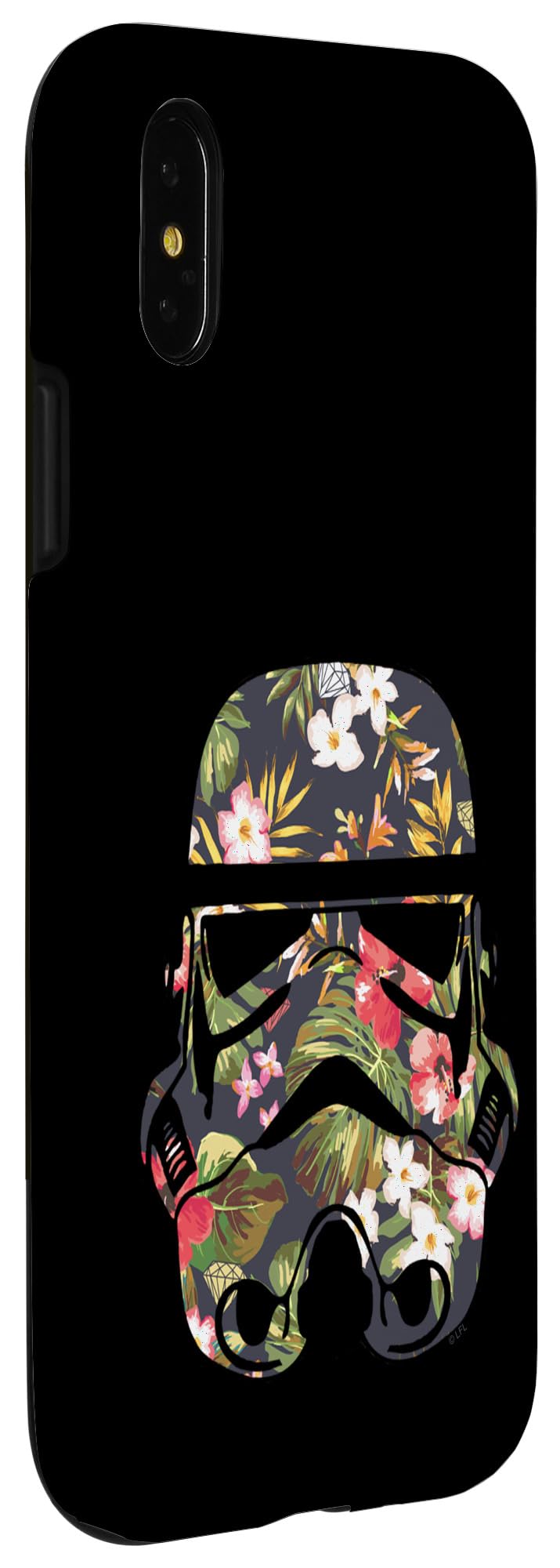 Star Wars Floral Stormtrooper Phone Case for iPhone X/XS - Cute Protective Cover with Unique Design | Perfect Gift for Fans, Everyday Use & Cosplay