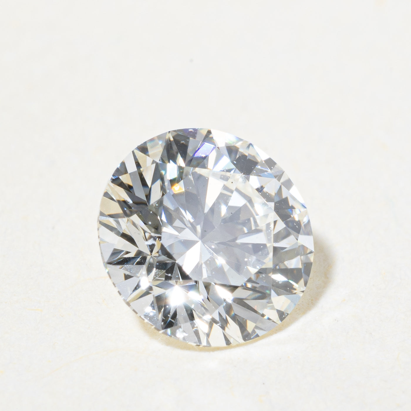 0.61ct Round Brilliant Cut Loose Diamond VS2 I Color - Ideal for Engagement Rings, Wedding Bands & Fine Jewelry Making
