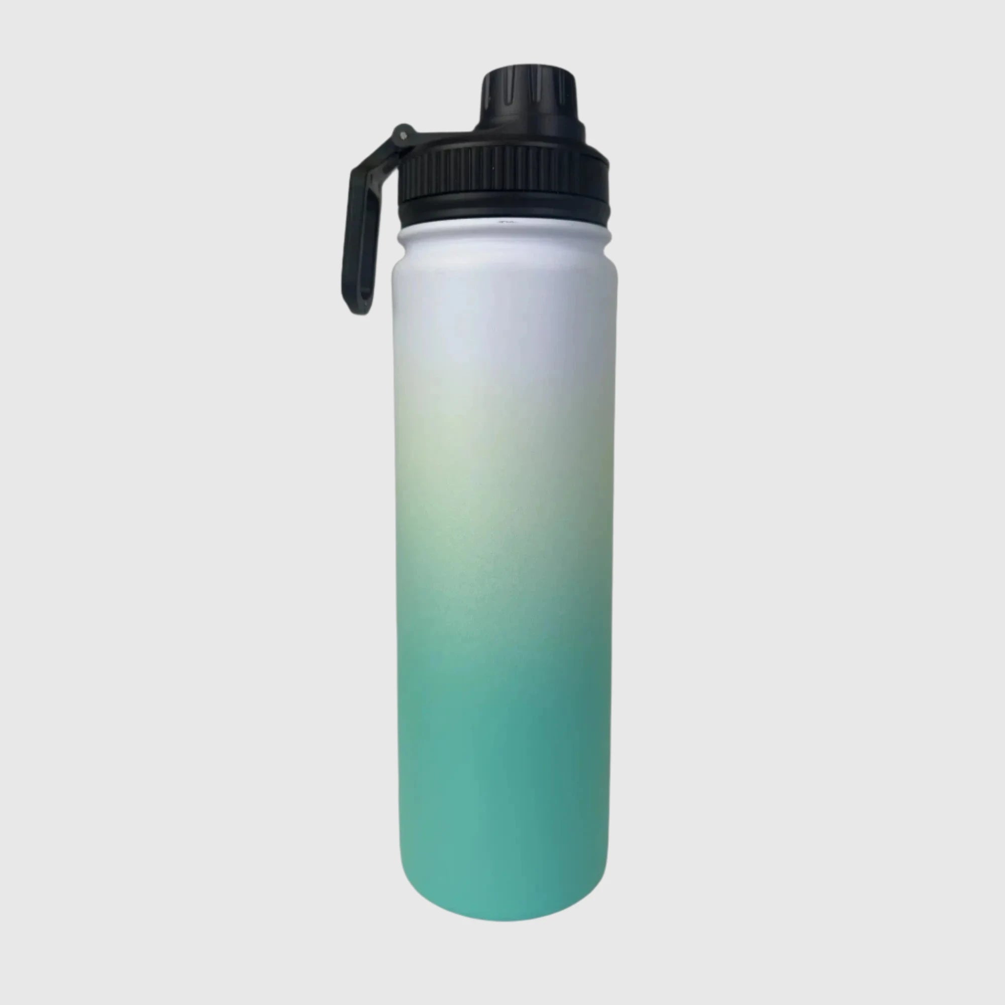 Ocean Aqua Insulated Stainless Steel Water Bottle 650ml (22oz) - Leakproof & BPA Free - Perfect for Hiking, Gym & Outdoor Activities