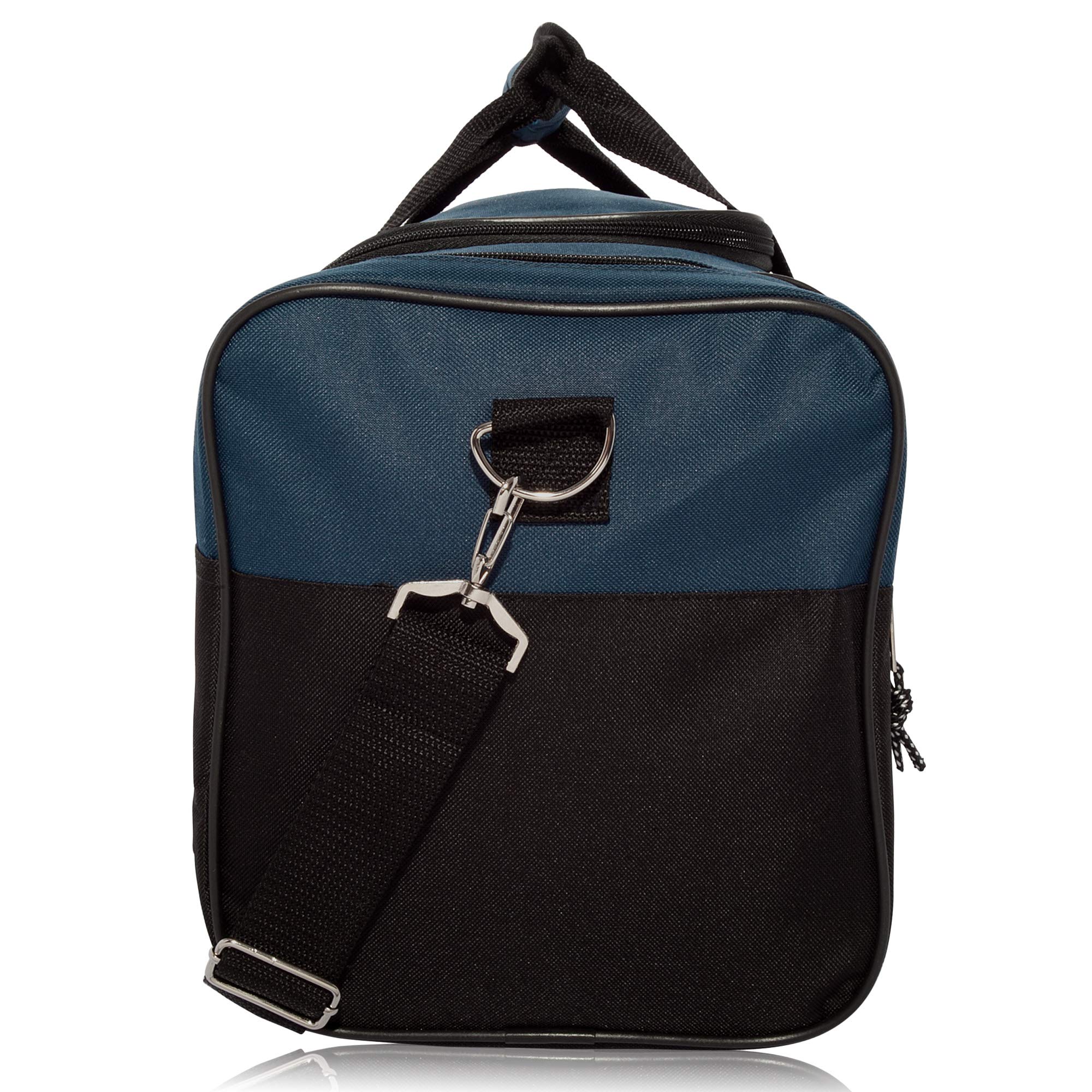 DALIX 17 Inch Durable Gym Duffel Bag - Large Blank Sports Bag for Travel, Workout & Fitness - Perfect for Gym, Sports, Travel & Weekend Getaways