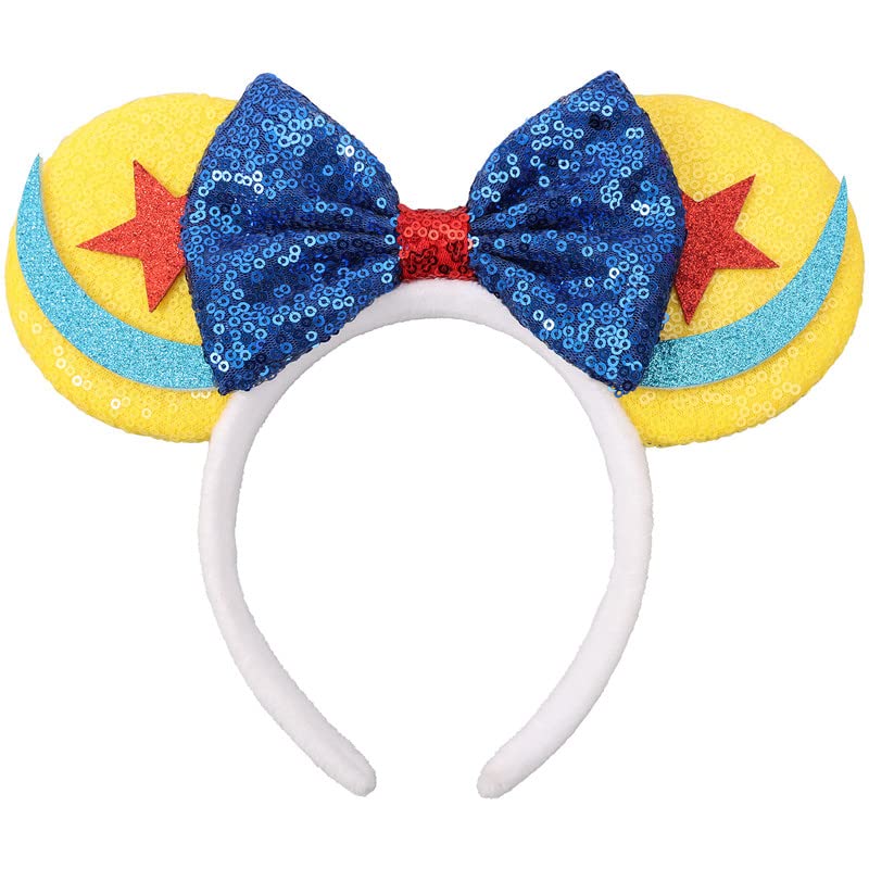 blue bow