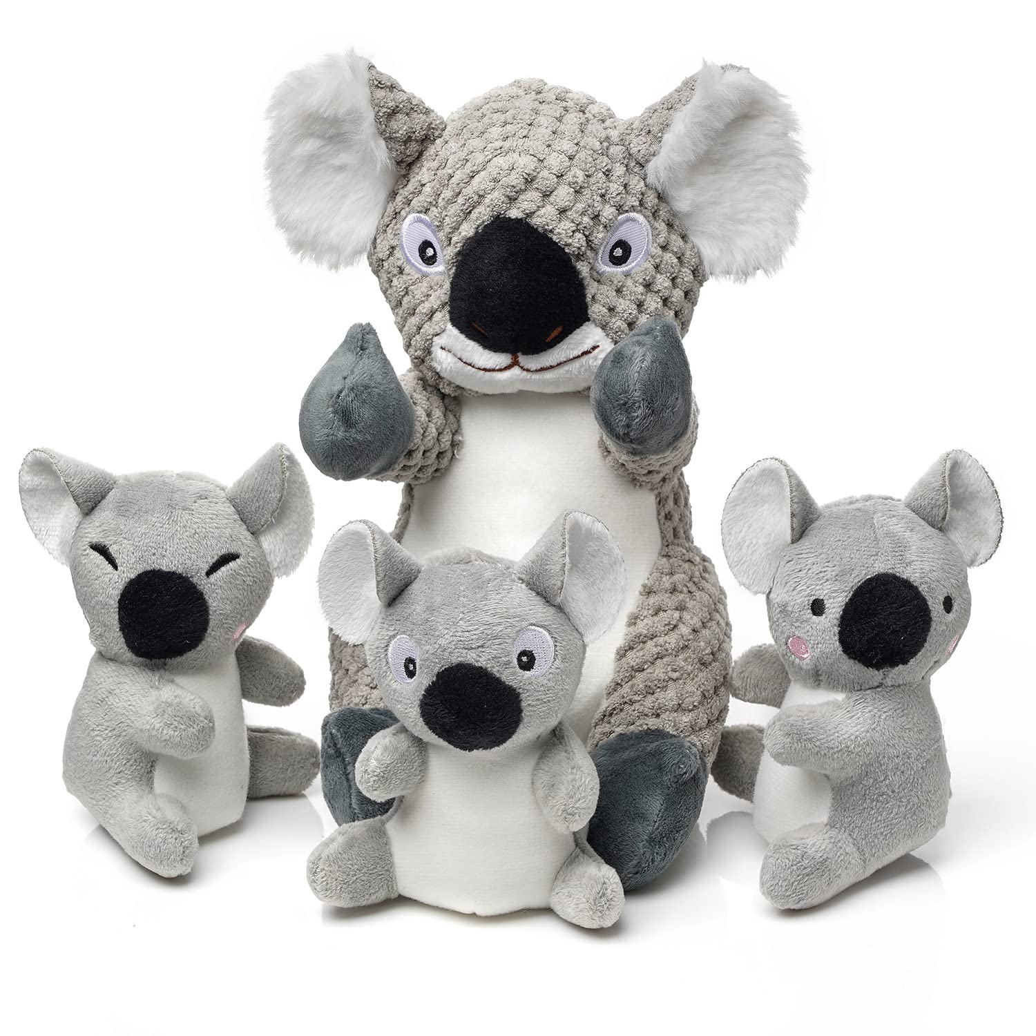 Sedioso Dog Toys - Cute Plush Chew Toys for Small, Medium & Large Dogs with Squeaker & Crinkle Paper - Perfect for Playtime, Training & Puppy Teething Relief
